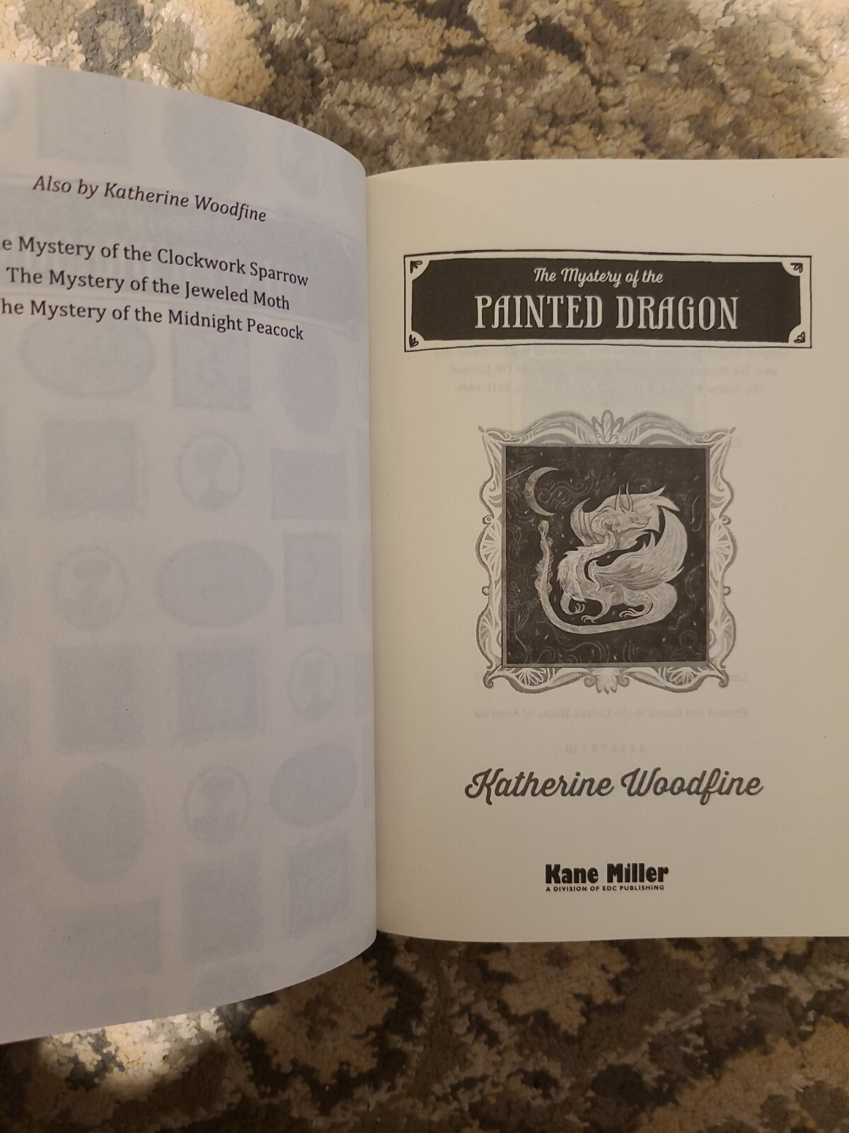 Mixed Lot of 3 Books: From the Charred Remains, Mystery of the Painted Dragon,