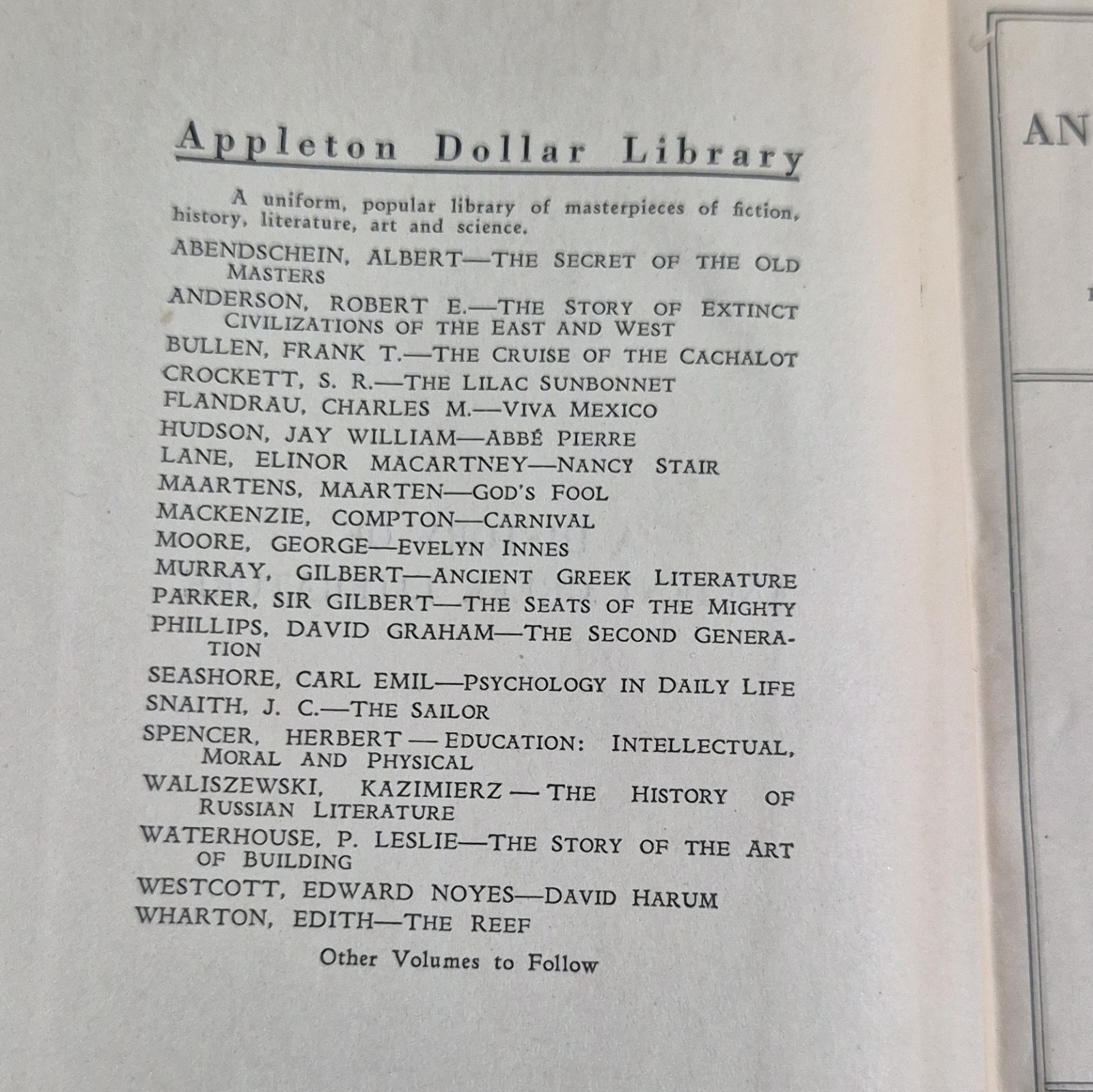 Gilbert Murray A History of Ancient Greek Literature HC 1927 D. Appleton