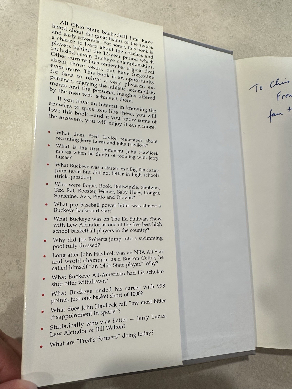 The Golden Age of Ohio State Basketball by Lee Caryer (1991, Hardcover) – Signed