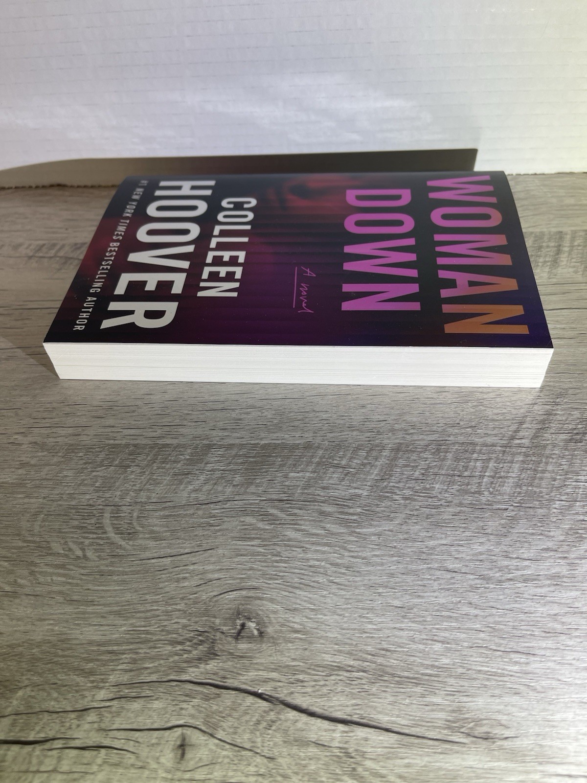 AUTOGRAPHED SIGNED Woman Down : A Novel by Colleen Hoover 2026, Trade Paperback