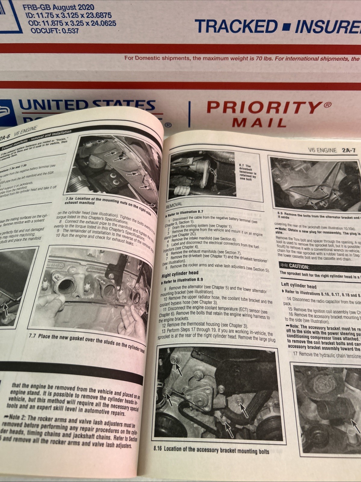 Chilton Ford Mustang 2005-2010 Repair Manual 26609 DIY Service Book FAST SHIP