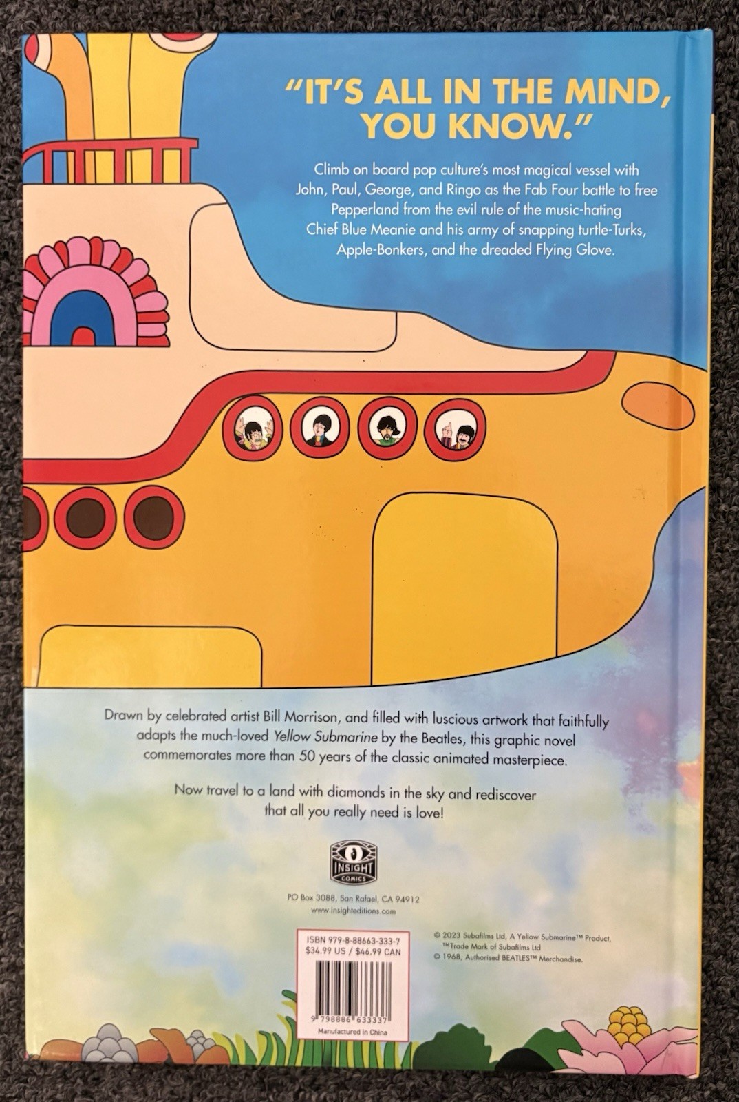 The Beatles Yellow Submarine by Bill Morrison New