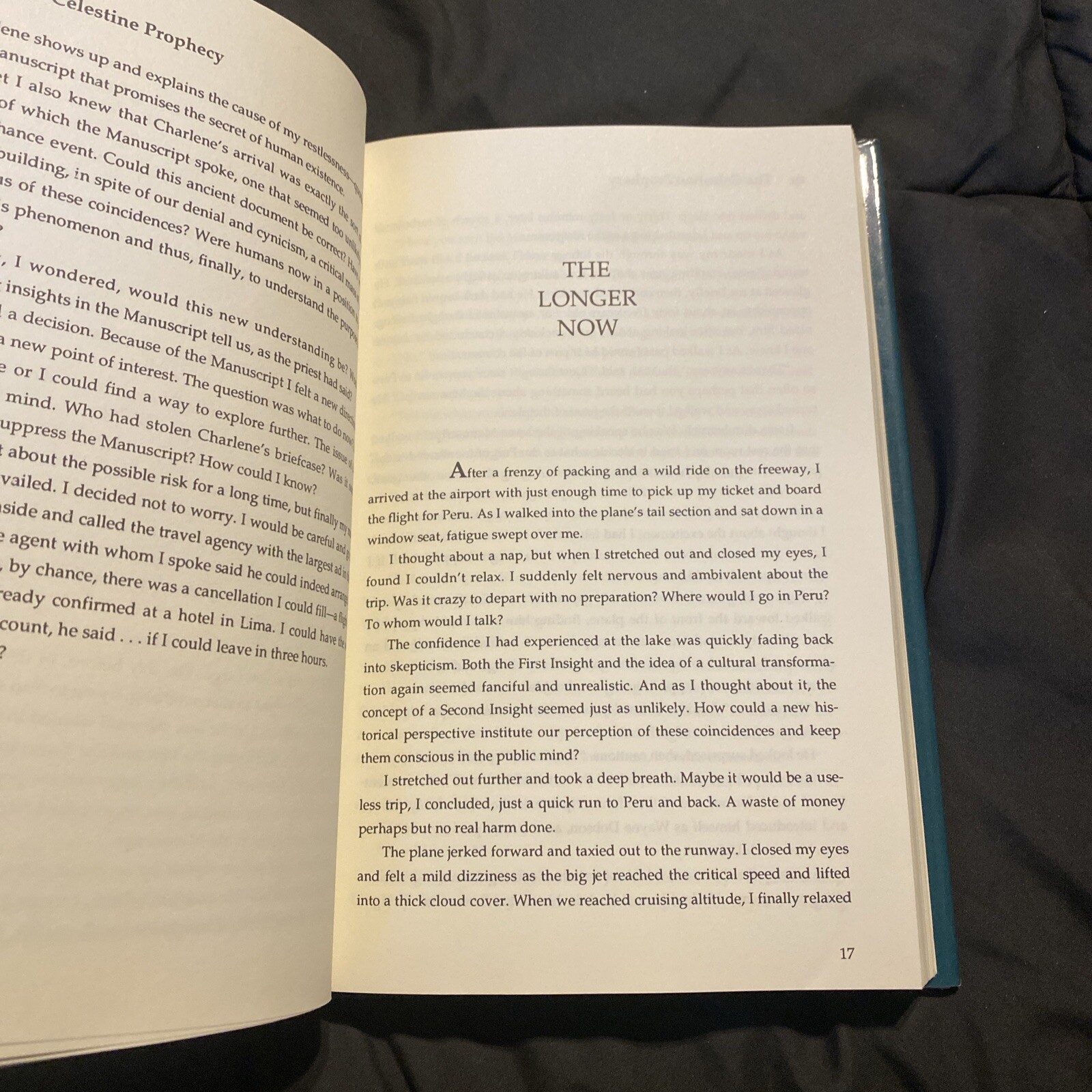 CELESTINE PROPHECY An Adventure James Redfield 1st Edition 1st Printing