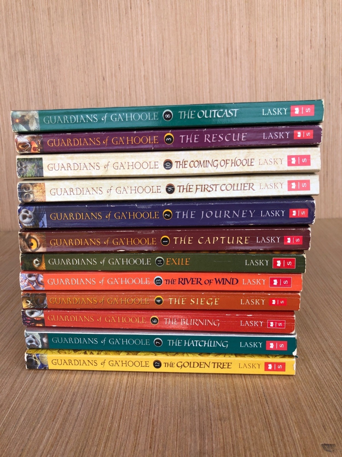 Guardians Of GaHoole Book Series By Kathryn Lasky 1-11 Scholastic Paperback Set