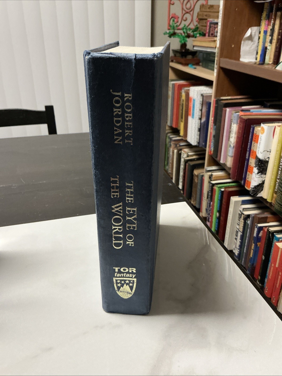 Wheel of Time: The Eye of the World Robert Jordan TOR 3rd Print HC $24.95 Cover