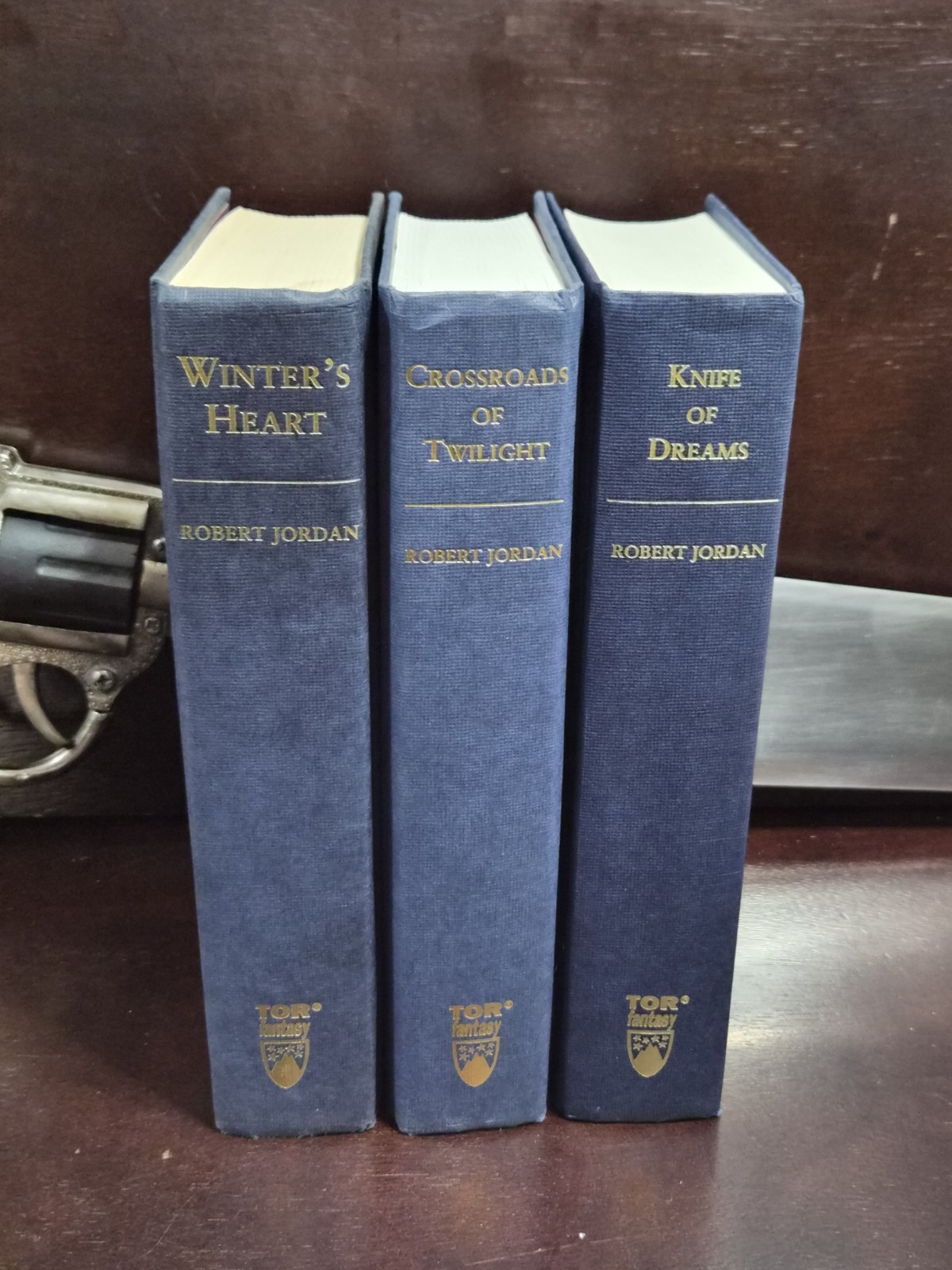 Robert Jordan Wheel Of Time Winter Crossroads Knife 1st 1st 2000-05 VG HCDDJ LN