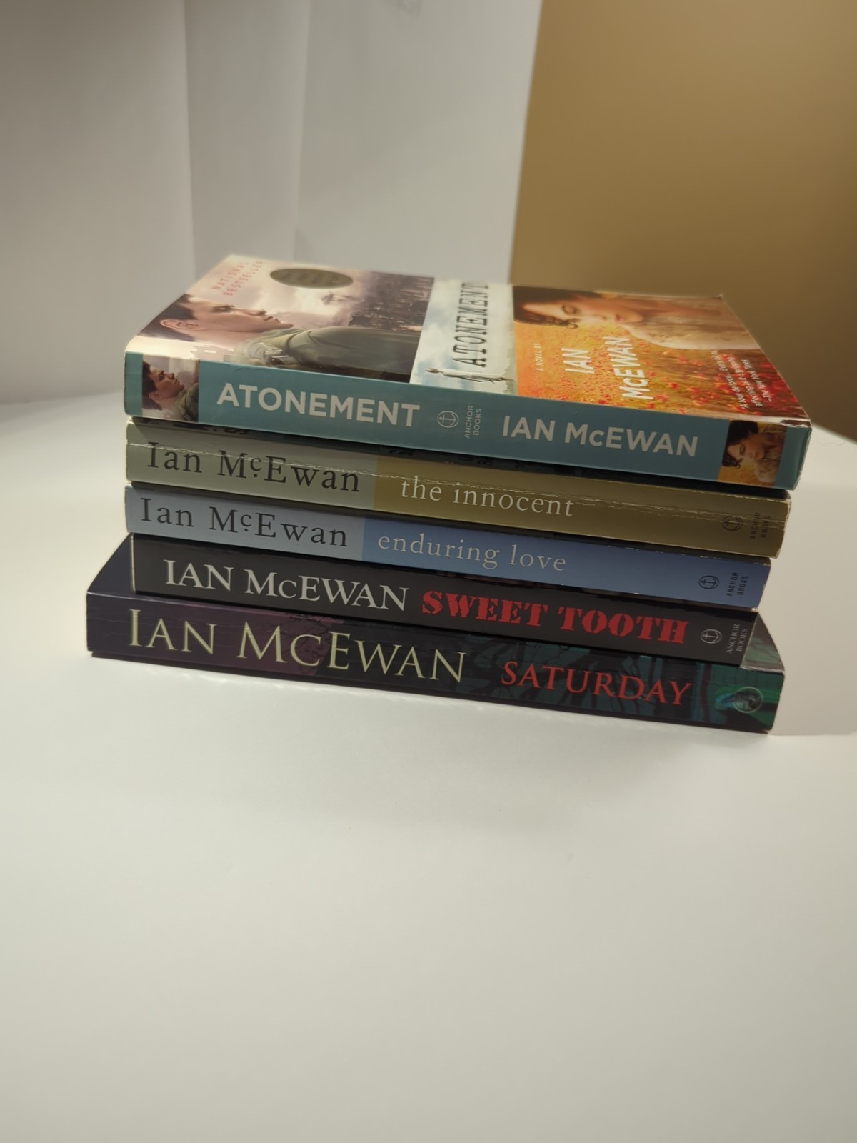 5 X Ian McEwan Paperback Bundle, Fiction, Psychological Thriller, Romance