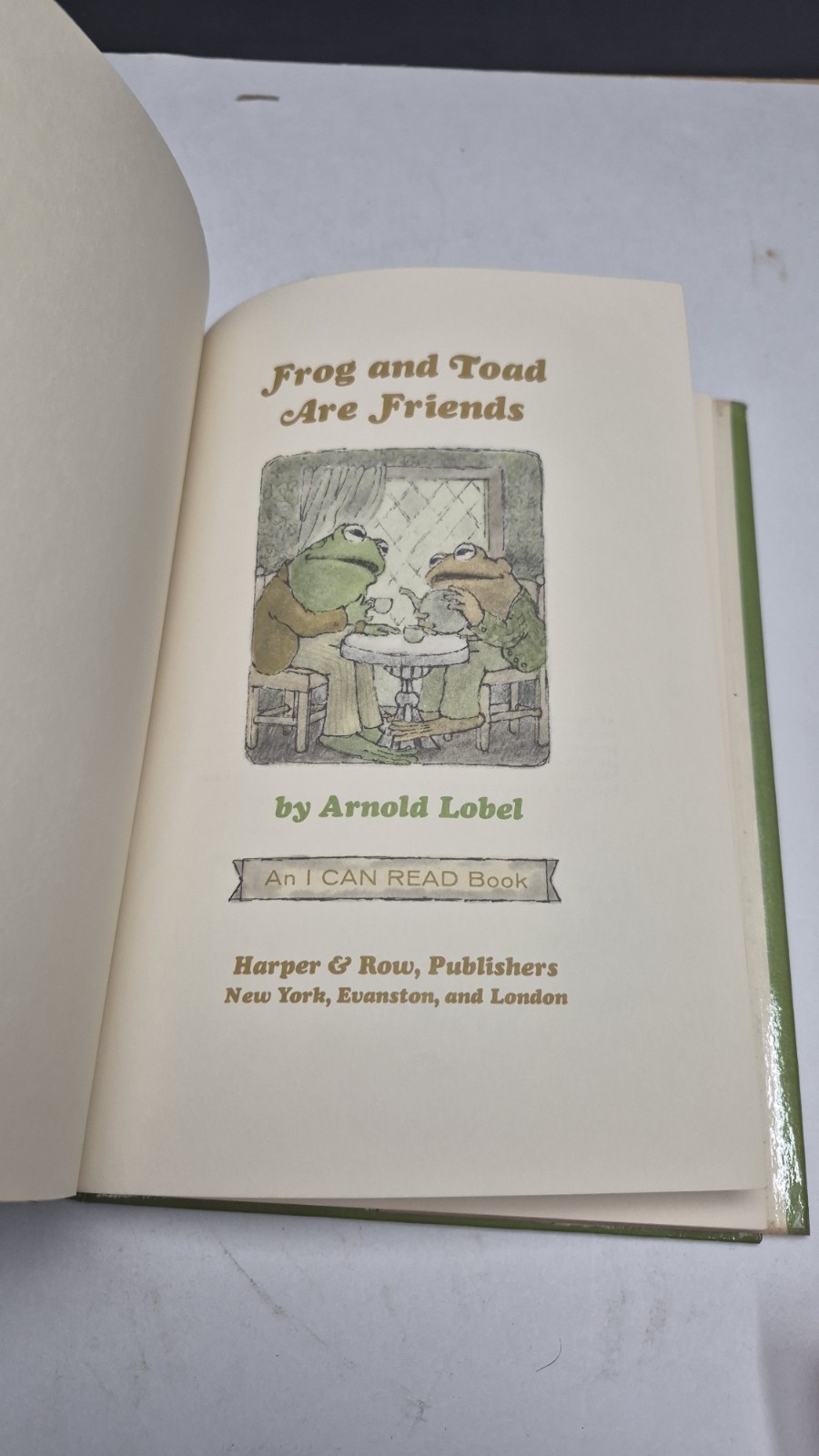 Frog and Toad Are Friends Arnold Lobel 1st Edition HC/DJ I Can Read Book VGC