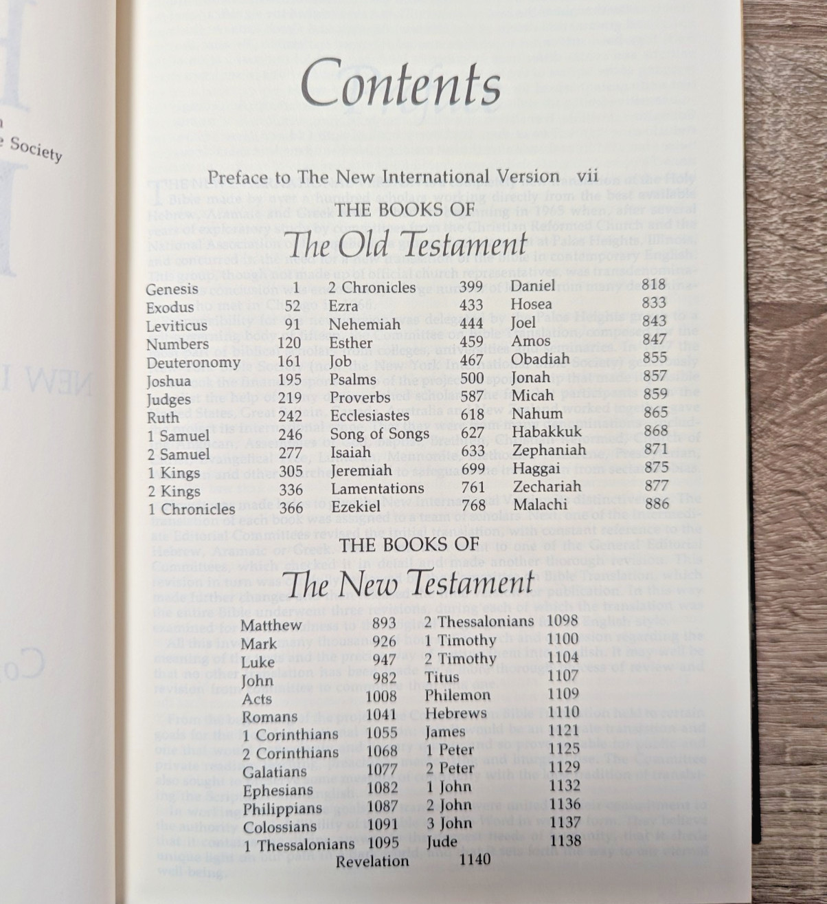 NIV Holy Bible 1978 Pre-1984 Hardcover Zondervan 2nd Printing Maps