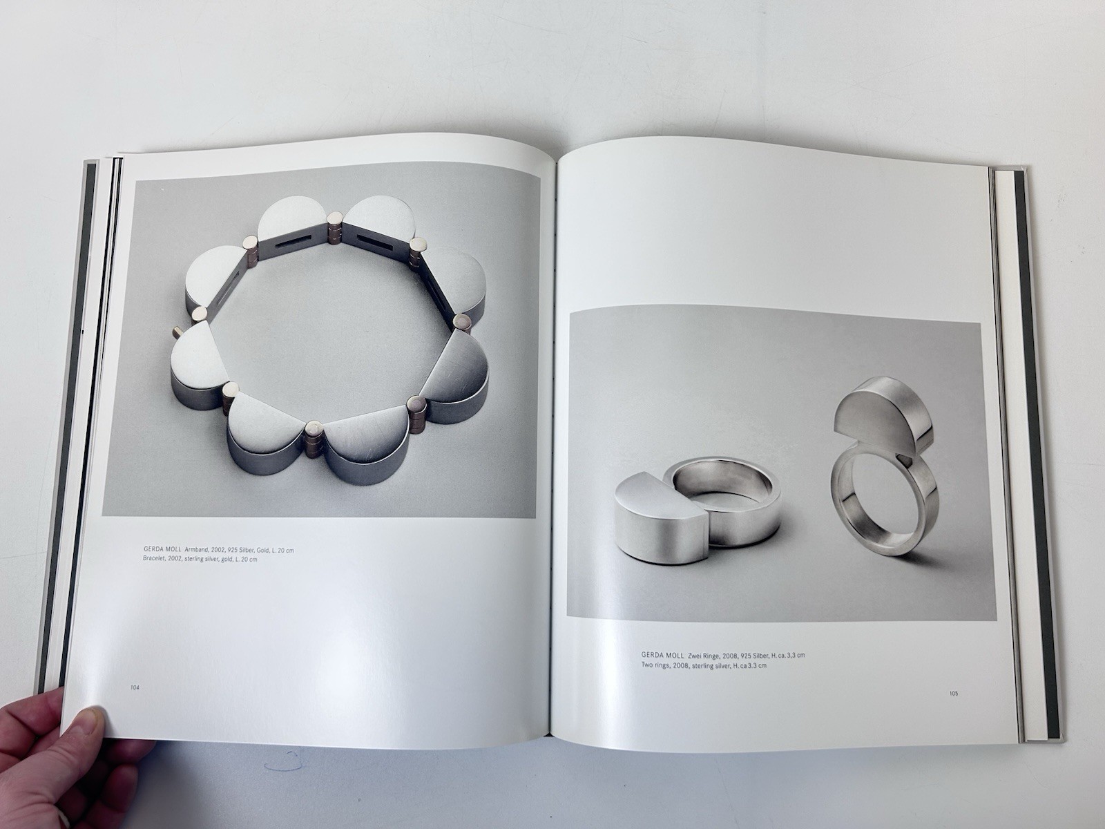 Moll : Silver + Gold; by Spielmann & Weber-Stöber; Arnoldsche Art Publishers; HC