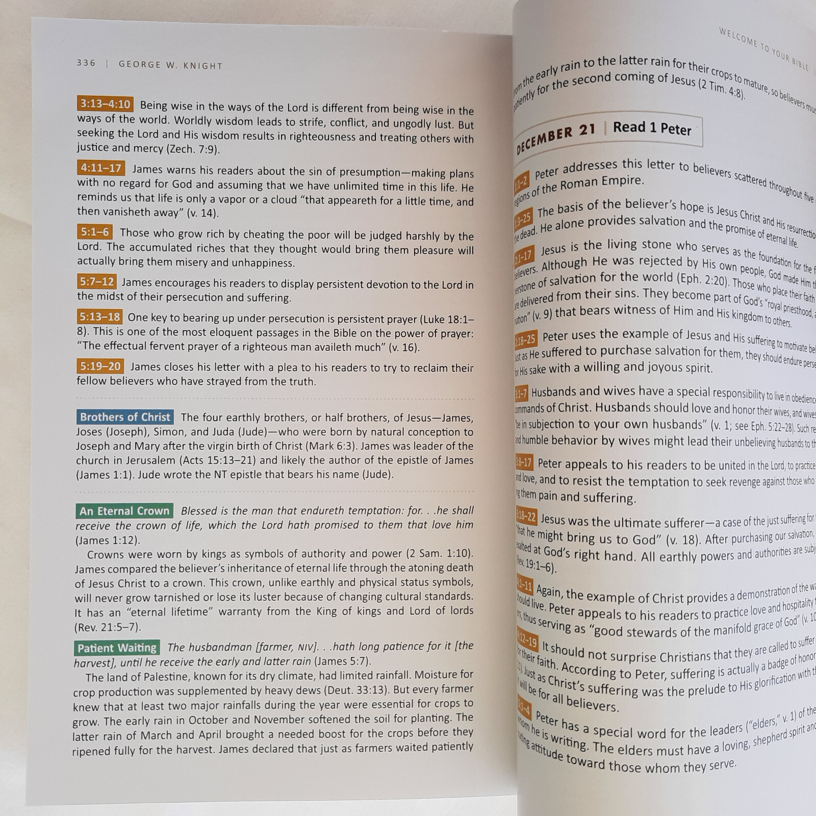 Welcome to Your Bible by George W. Knight (NEW, 2020, PBK, 350 pages, Barbour)