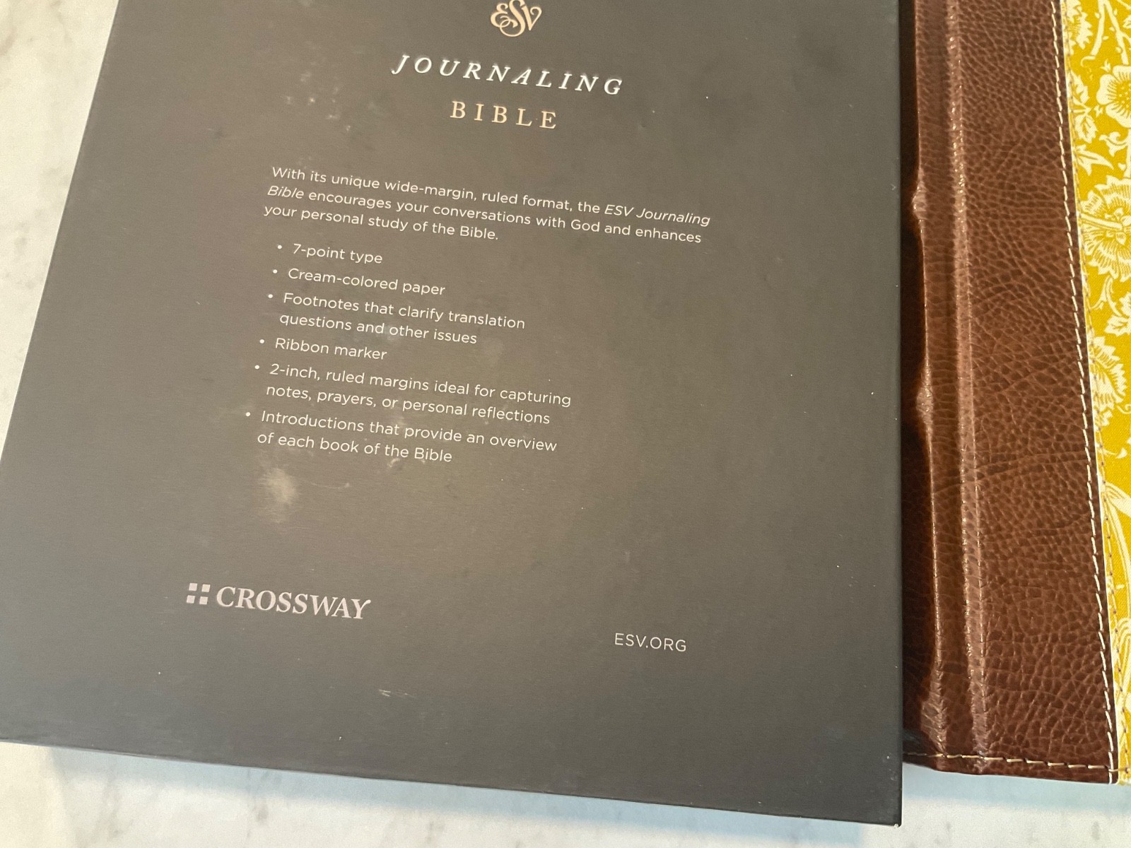 ESV Journaling Bible and 3 Sticker Sheets