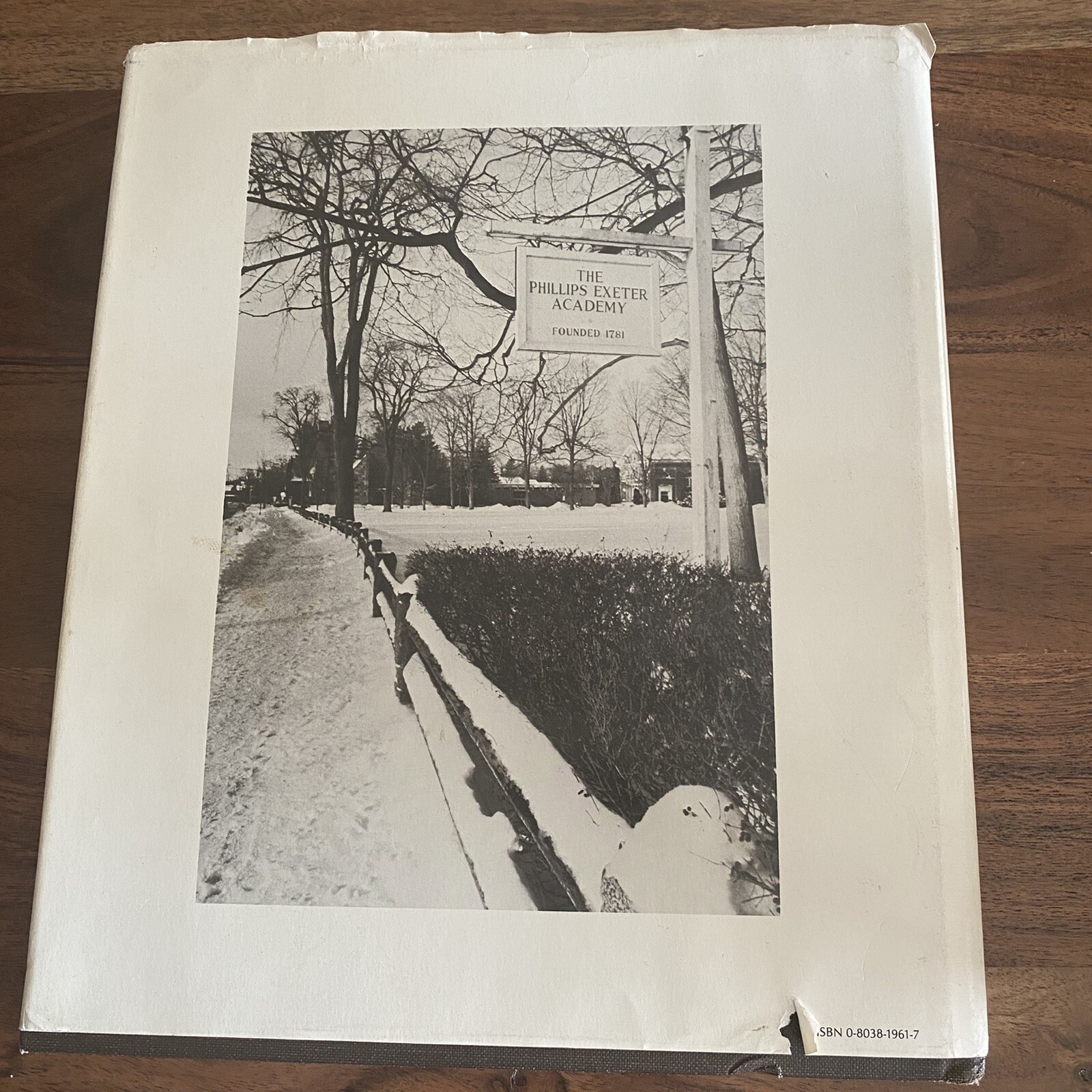 Exeter Impressions Book Signed Robert Gambee 1980 Hardcover DJ 208 Pages EUC