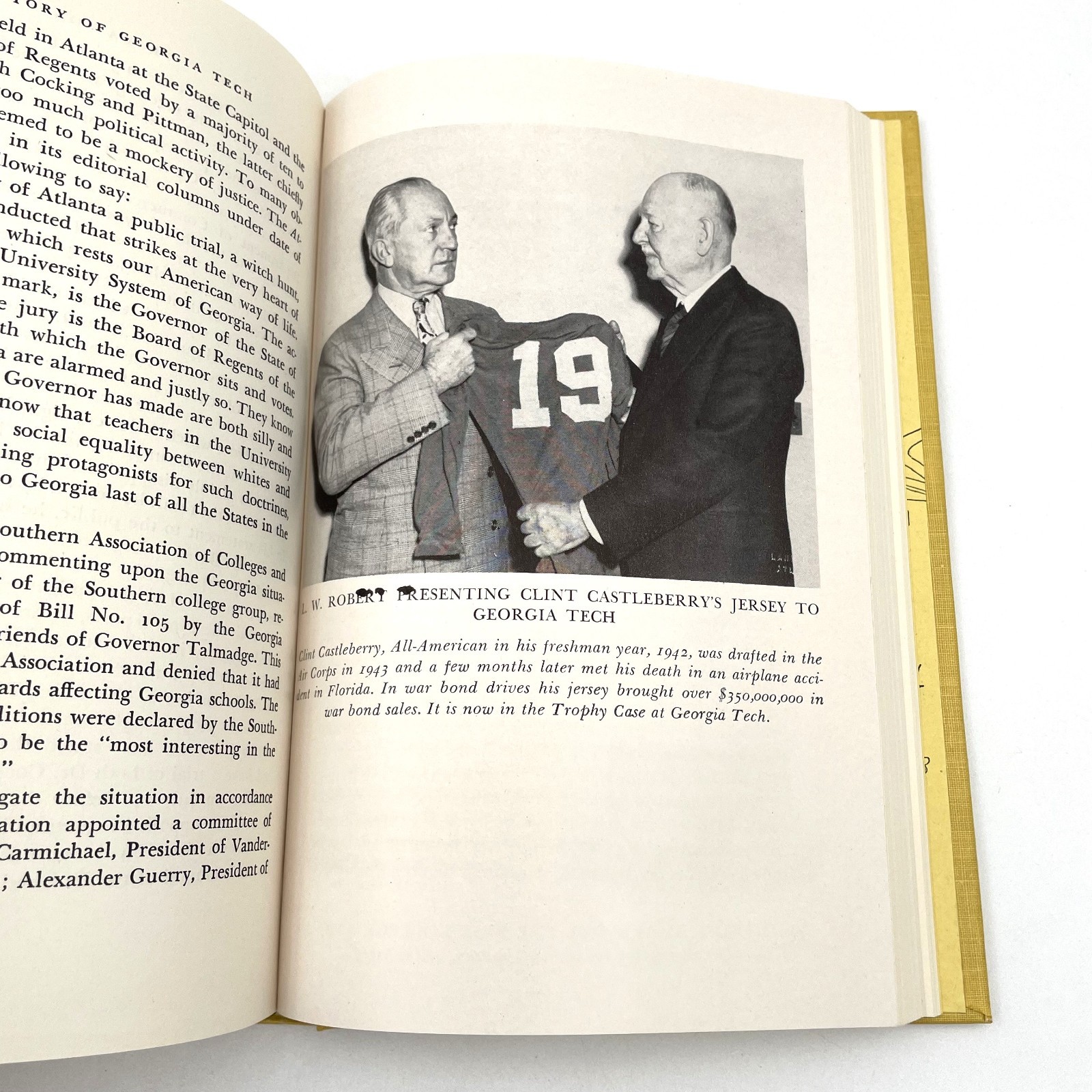 The Story of Georgia Tech 1948 M.L. Brittain First Edition Hardcover Dust Jacket
