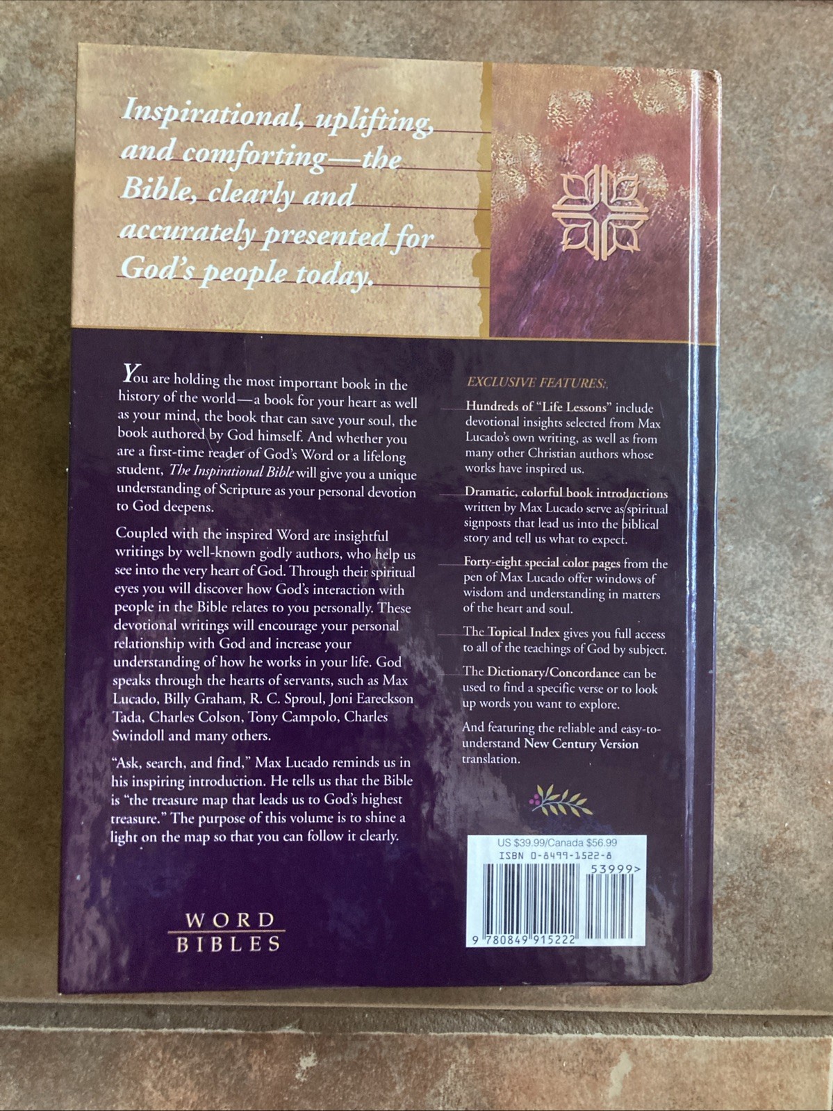 The Inspirational Bible [New Century Version, The Everyday Bible]