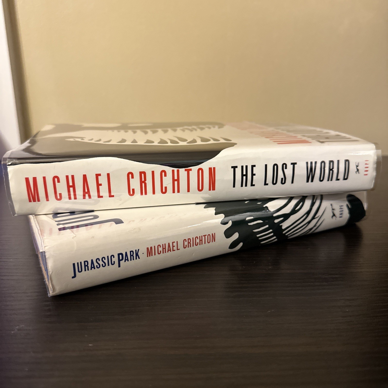 Jurassic Park & The Lost World : Michael Critchton Hardcover Set