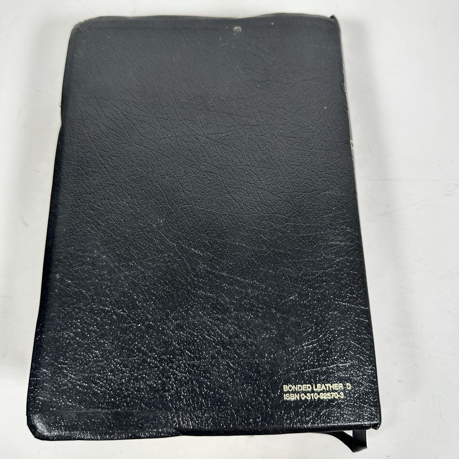 NIV Study BIBLE 1995 Black Bonded Leather 1984 10th Anniversary Zondervan