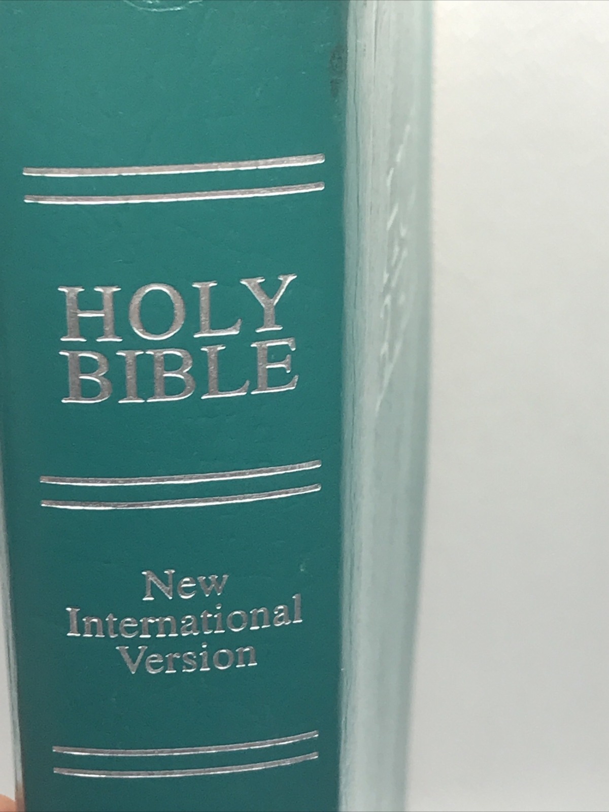 Holy Bible 2001 by Zondervan Staff Teal Imitation Leather NIV International