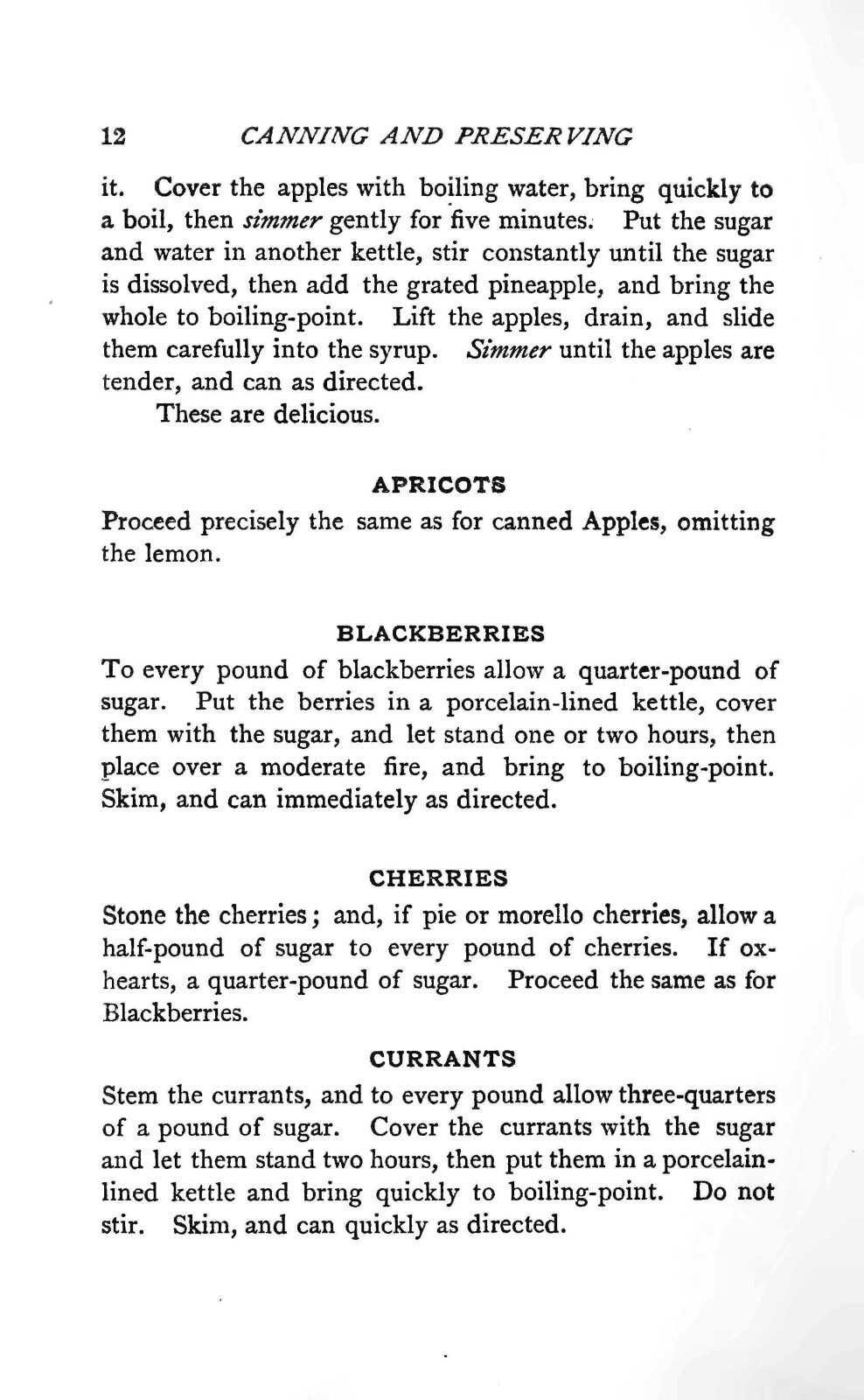 Canning And Preserving 1887 (76 Pages)