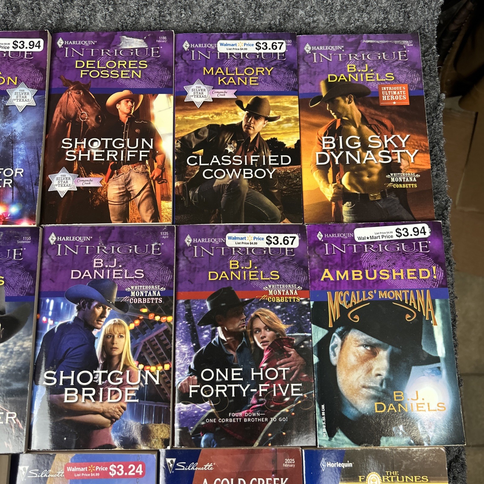 Harlequin Romance Book Lot Of 32 Paperback Suspense Multiple Series