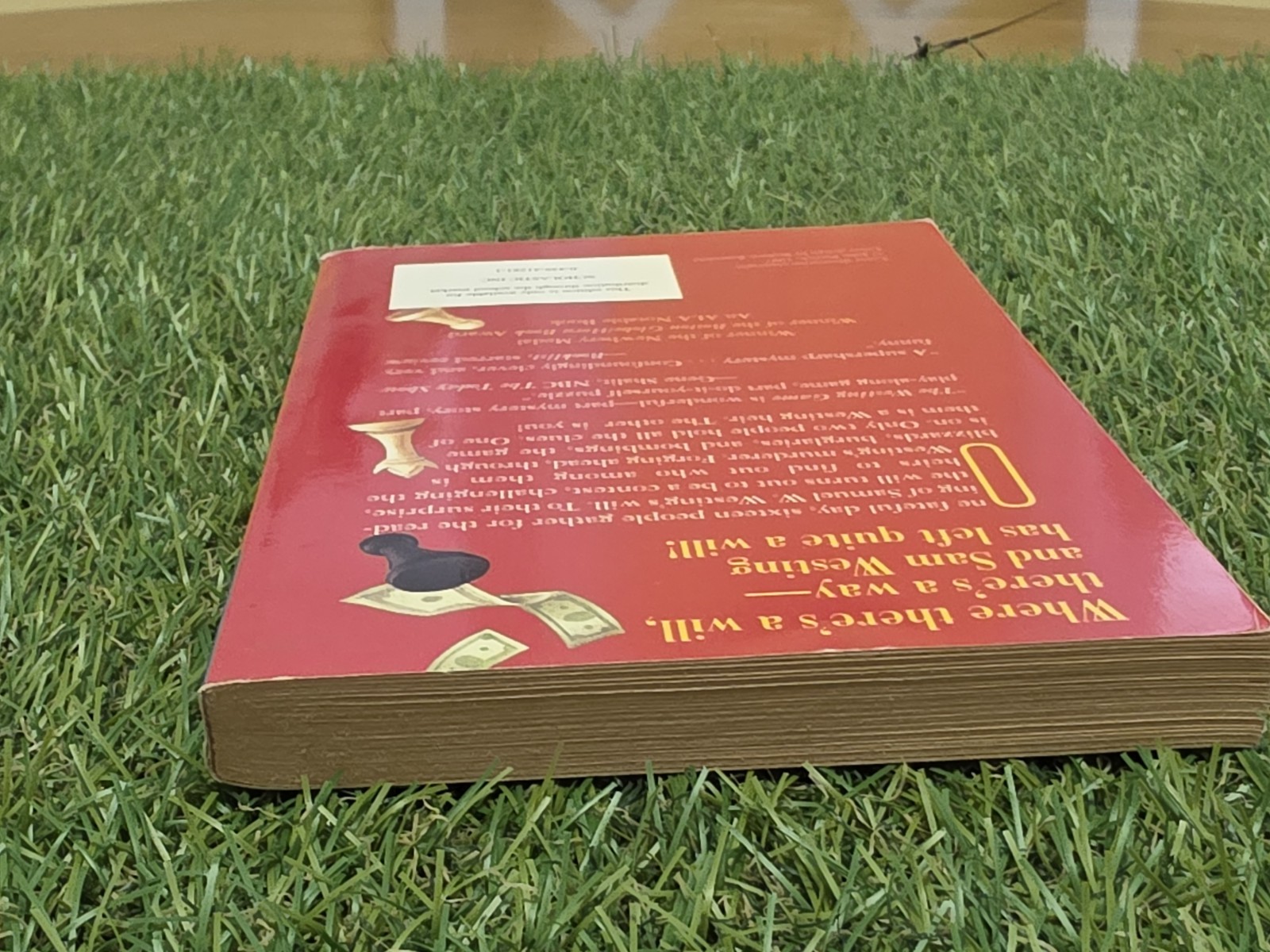The Westing Game Paperback By Ellen Raskin First Scholastic Printing 2002 Clean
