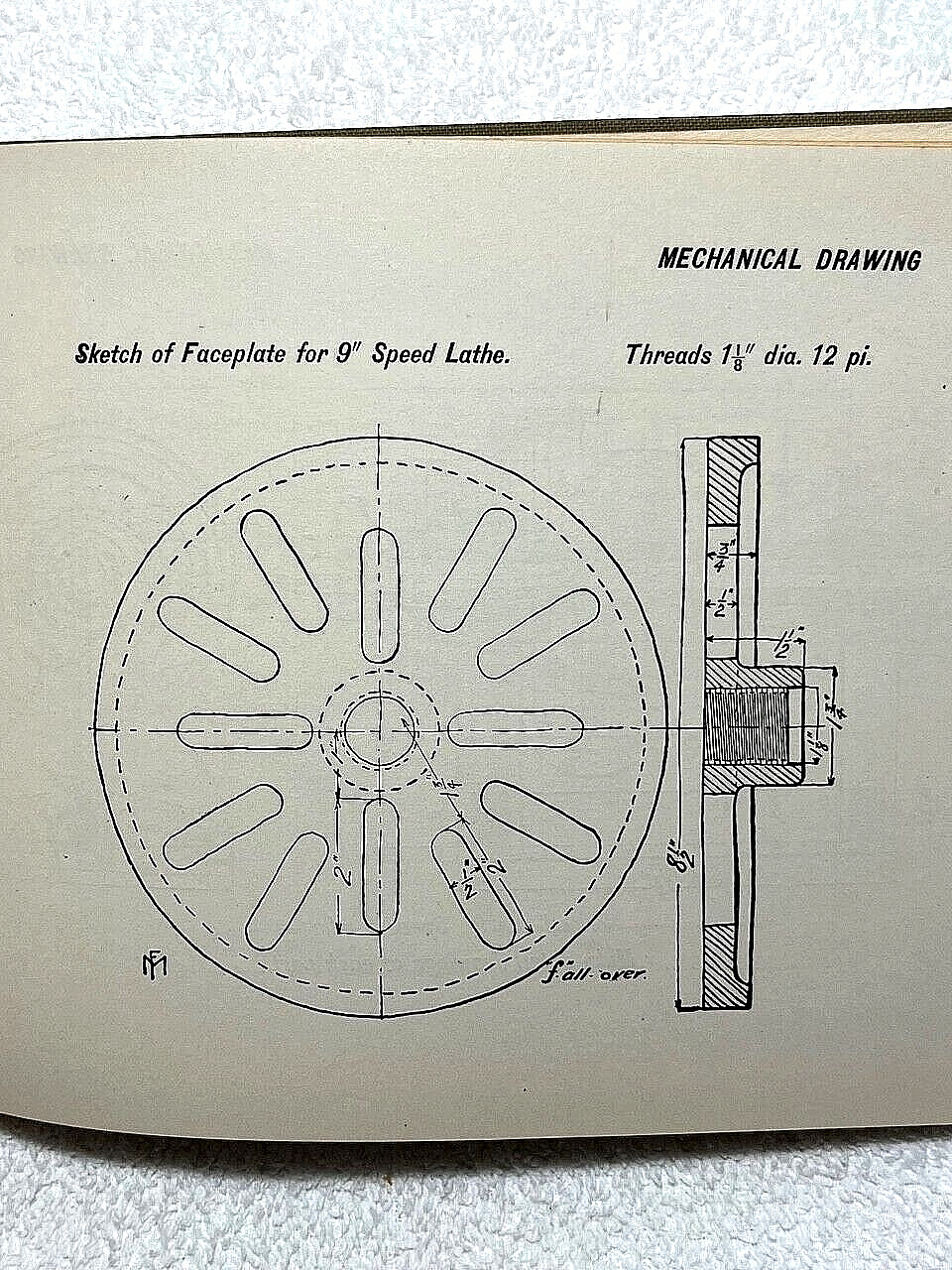 1904 NOTES FOR MECHANICAL DRAWING Mathewson Drafting Industrial Engineering BOOK