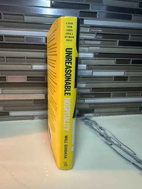 Unreasonable Hospitality by Will Guidara Hardcover Hospitality 2020s
