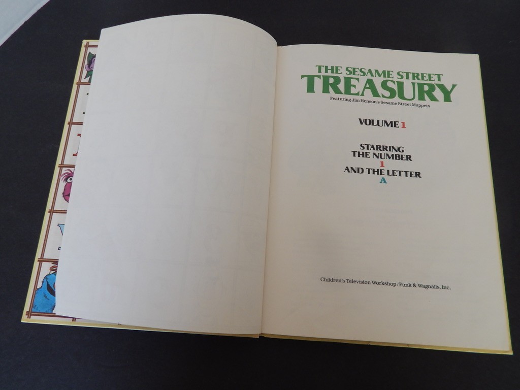 1983 Sesame Street Treasury Vol. 1-15; HB