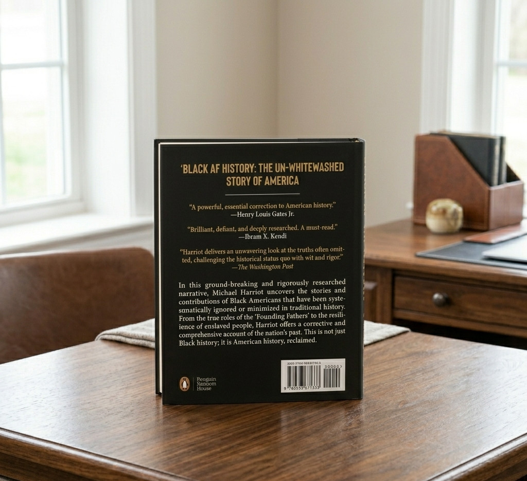 Black AF History Book The Un-Whitewashed Story of America English Book