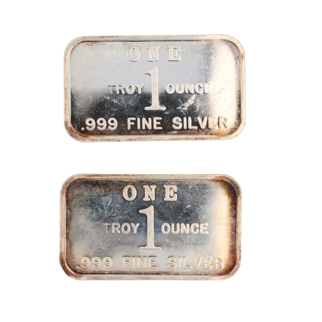 Assorted 1 oz .999 Fine Silver Bars Variety Collection Set of 16 Bars