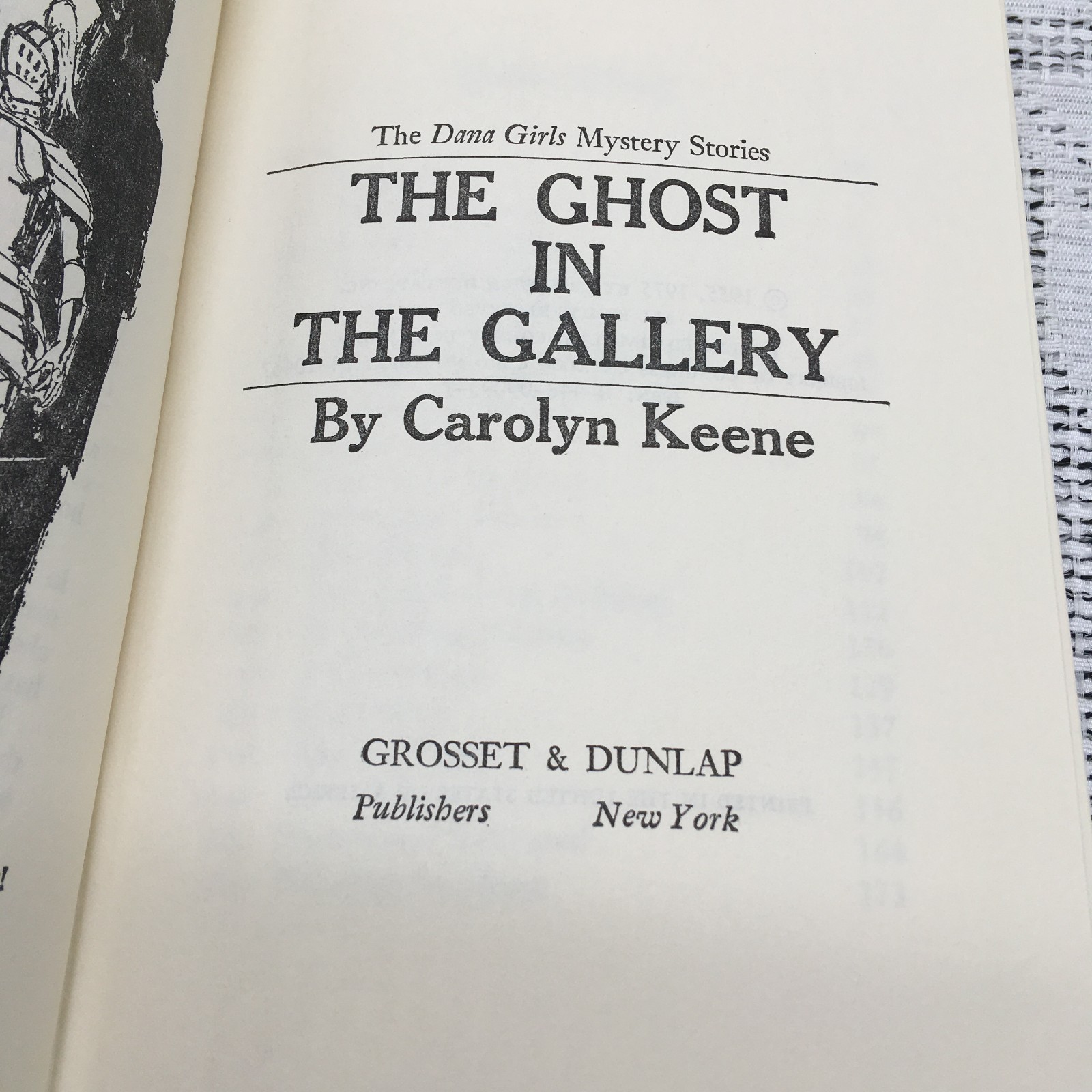 2 BOOK COMBO. The Ghost in the Gallery & The Sierra Gold Mystery Carolyn Keene