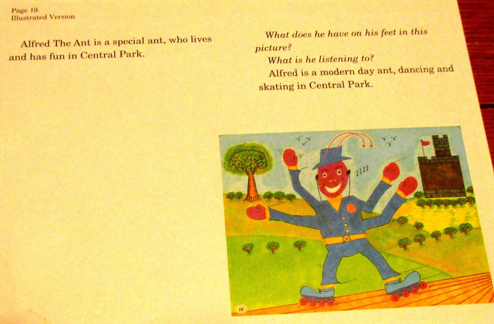 1988 Alfred The Ant by Jehan Clements SIGNED Spiral Bound Book 47 Pages RARE!!!