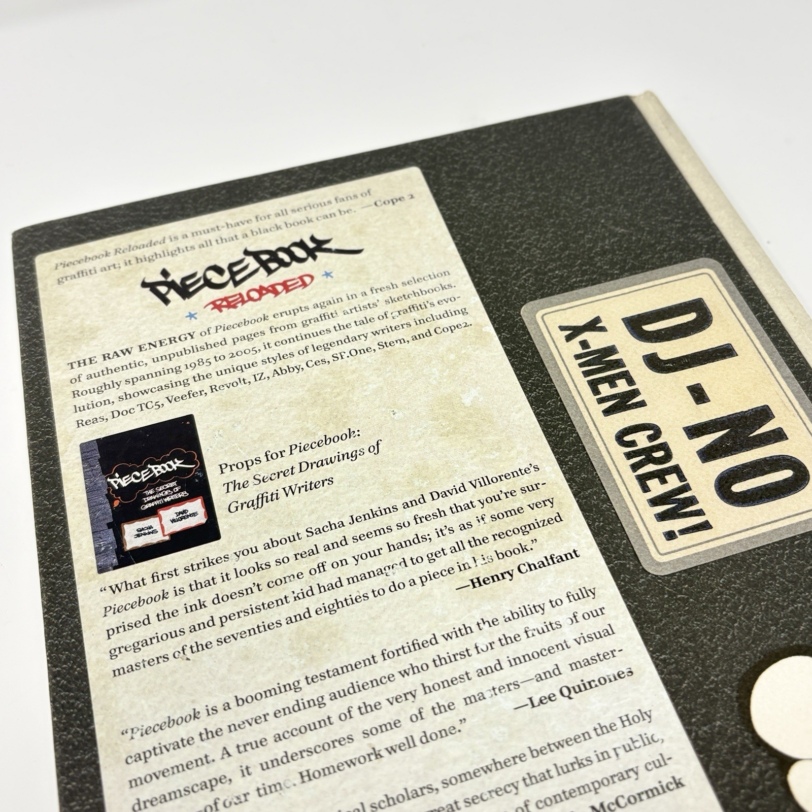 Piecebook Reloaded: Rare Graffiti Drawings, 1985-2005 by Jenkins & Villorente
