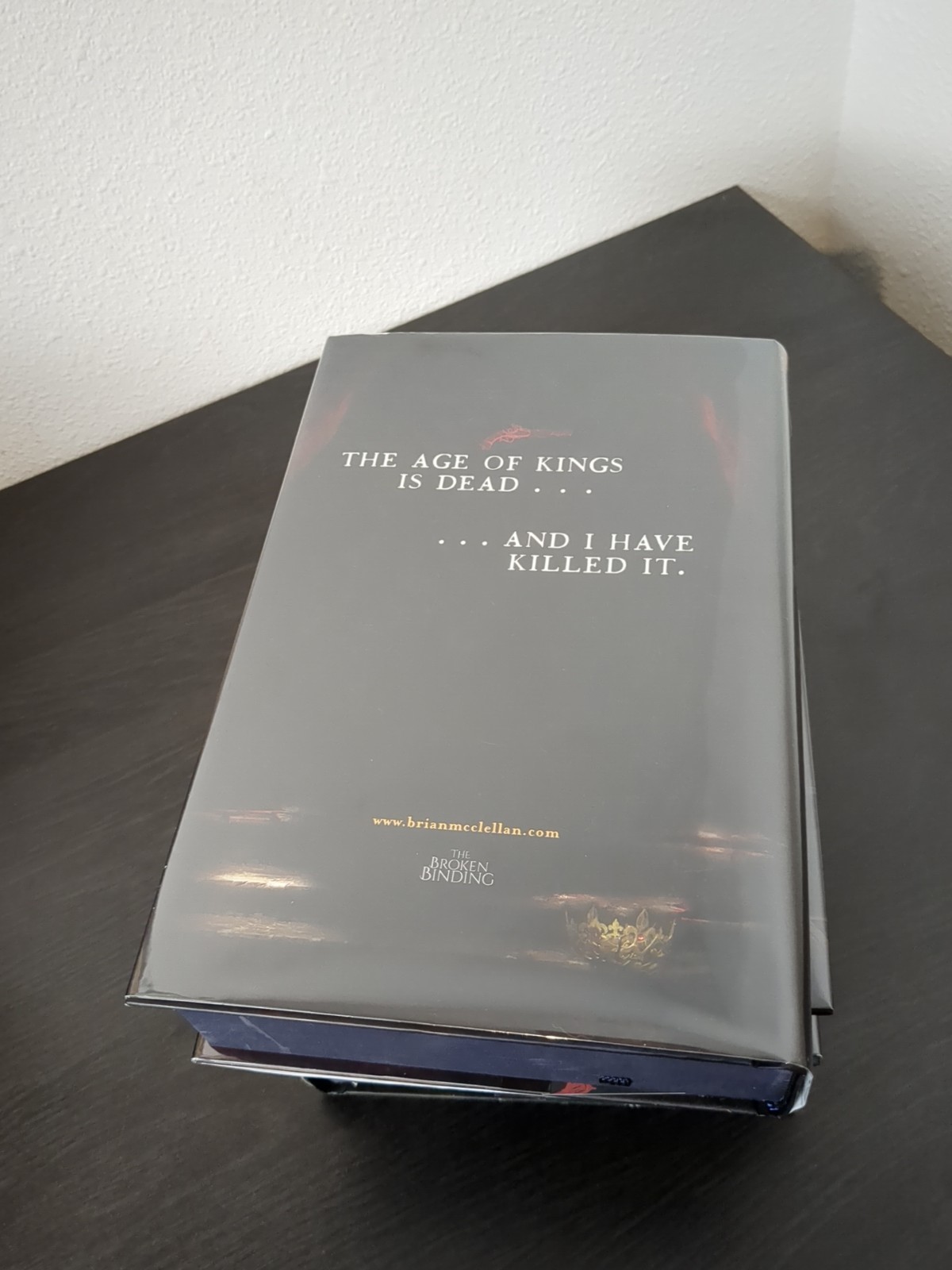 The Powder Mage Trilogy by Brian McClellan – Broken Binding – Tier 2 Unsigned