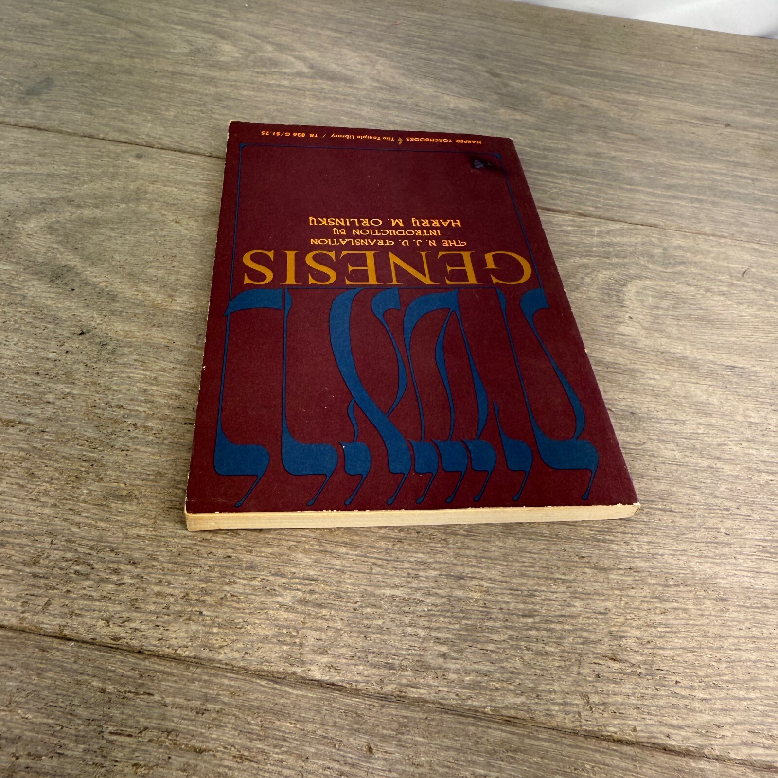 Genesis Tanakh NJPS Translation Jewish Bible Study Hardcover