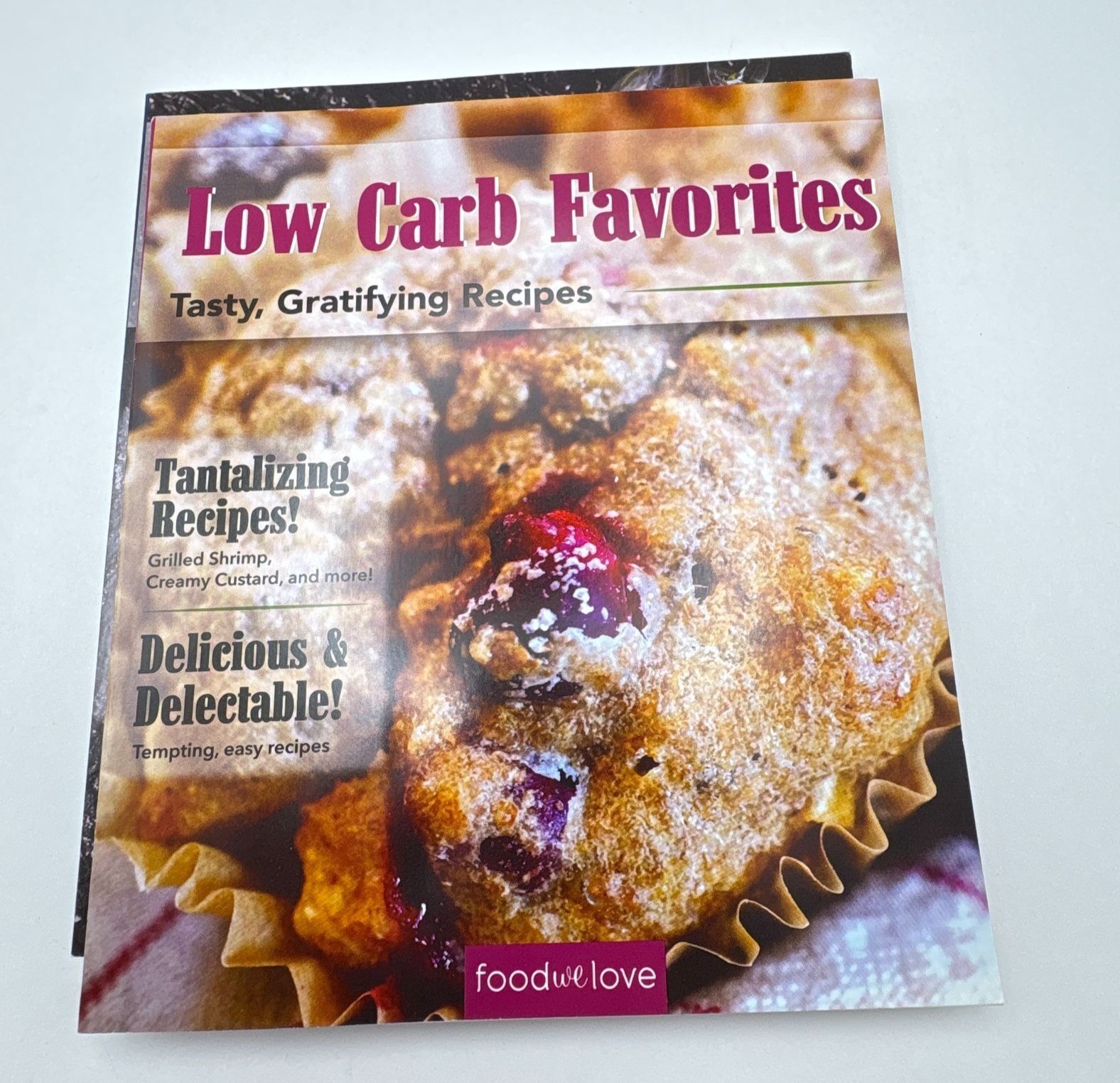 Food We Love Cookbook Lot of 4 Mediterranean Comfort Food Low Carb 5 Star Brunch