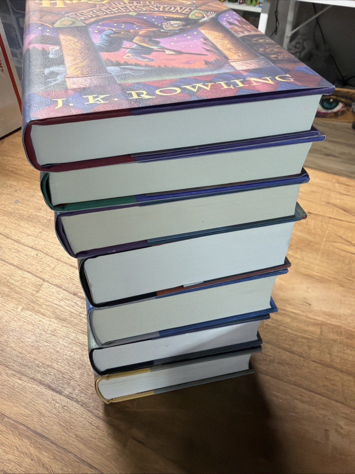 Harry Potter HP Hardcover Complete Set 1-7 Most First American Edition Rowling