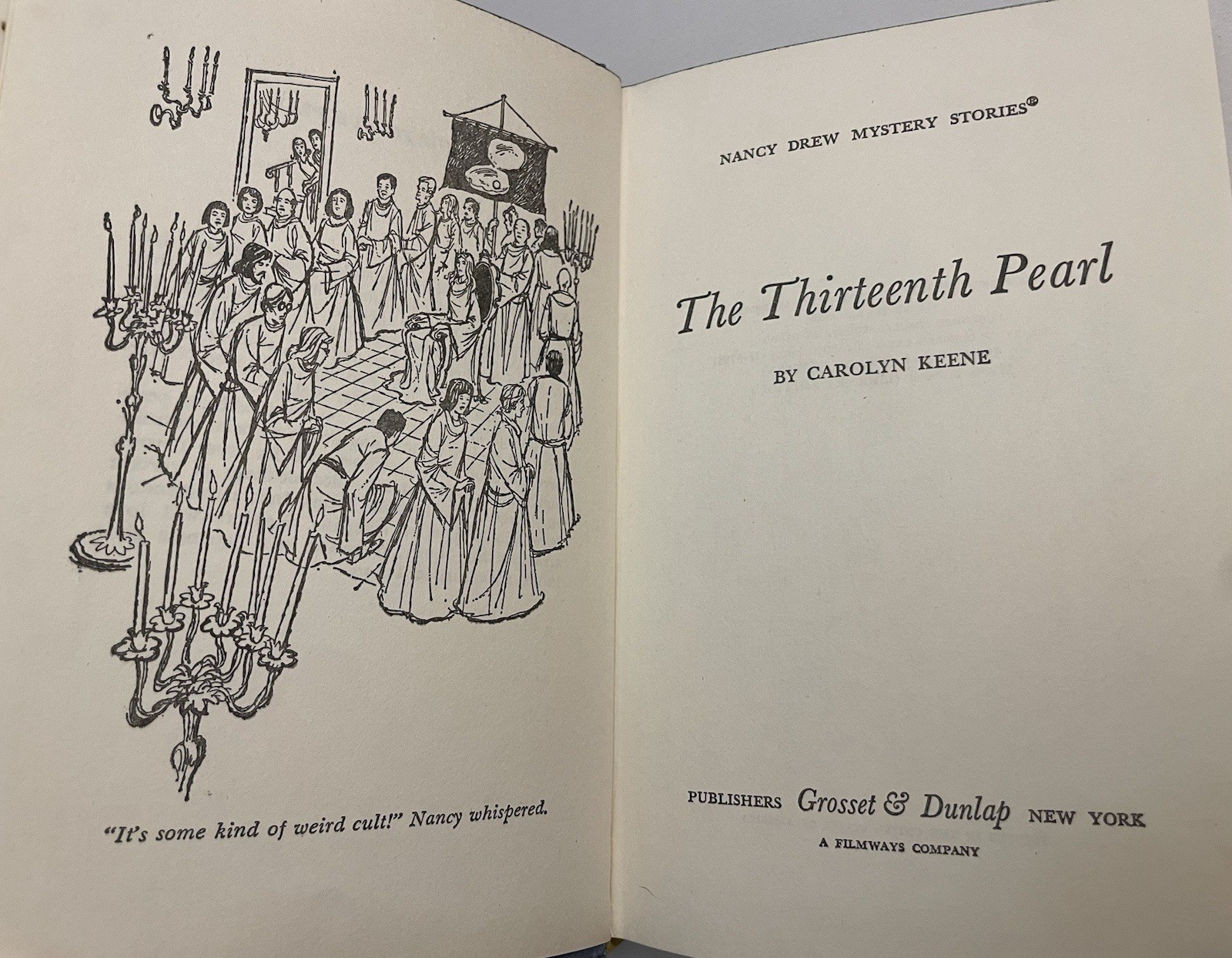 The Thirteenth Pearl #56 Nancy Drew Mystery Stories Carolyn Keene