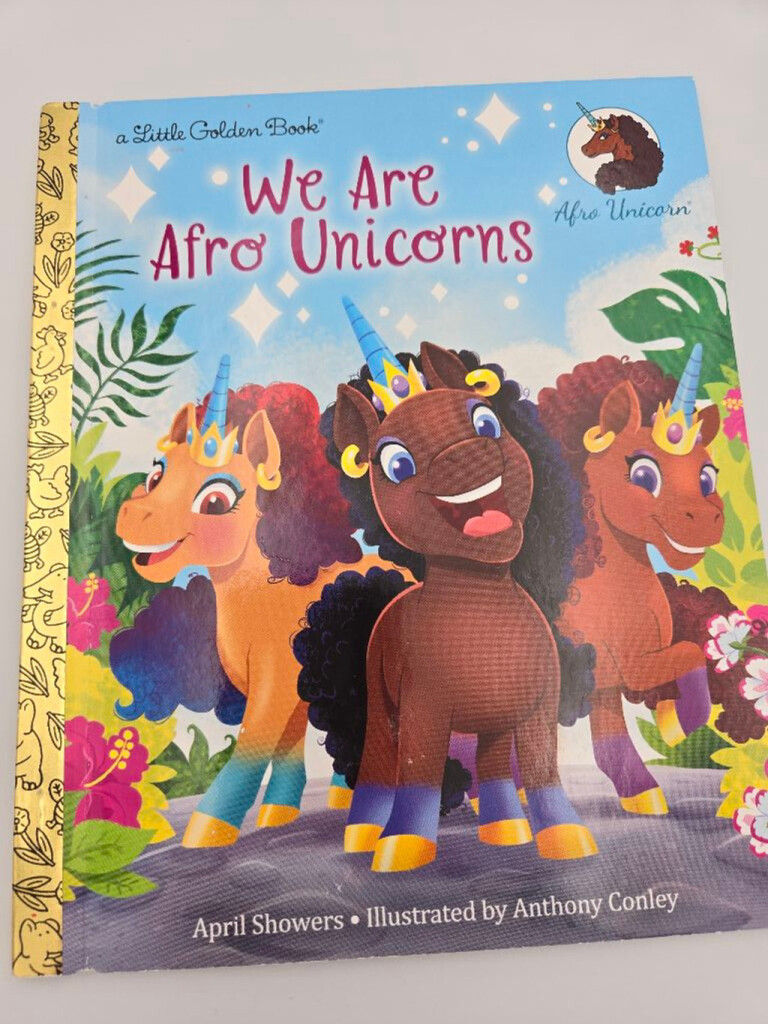 Golden Books We Are Afro Unicorns Book