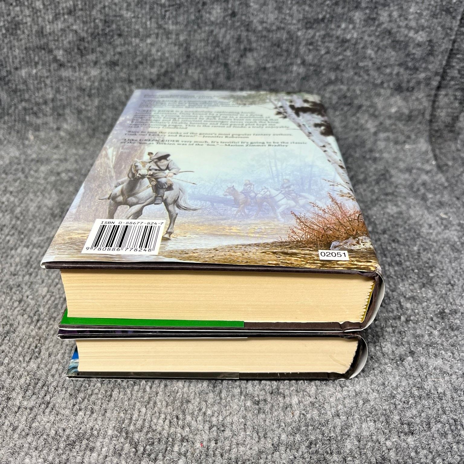Green Rider & First Rider’s Call Kristen Britain Fantasy DAW Books Lot