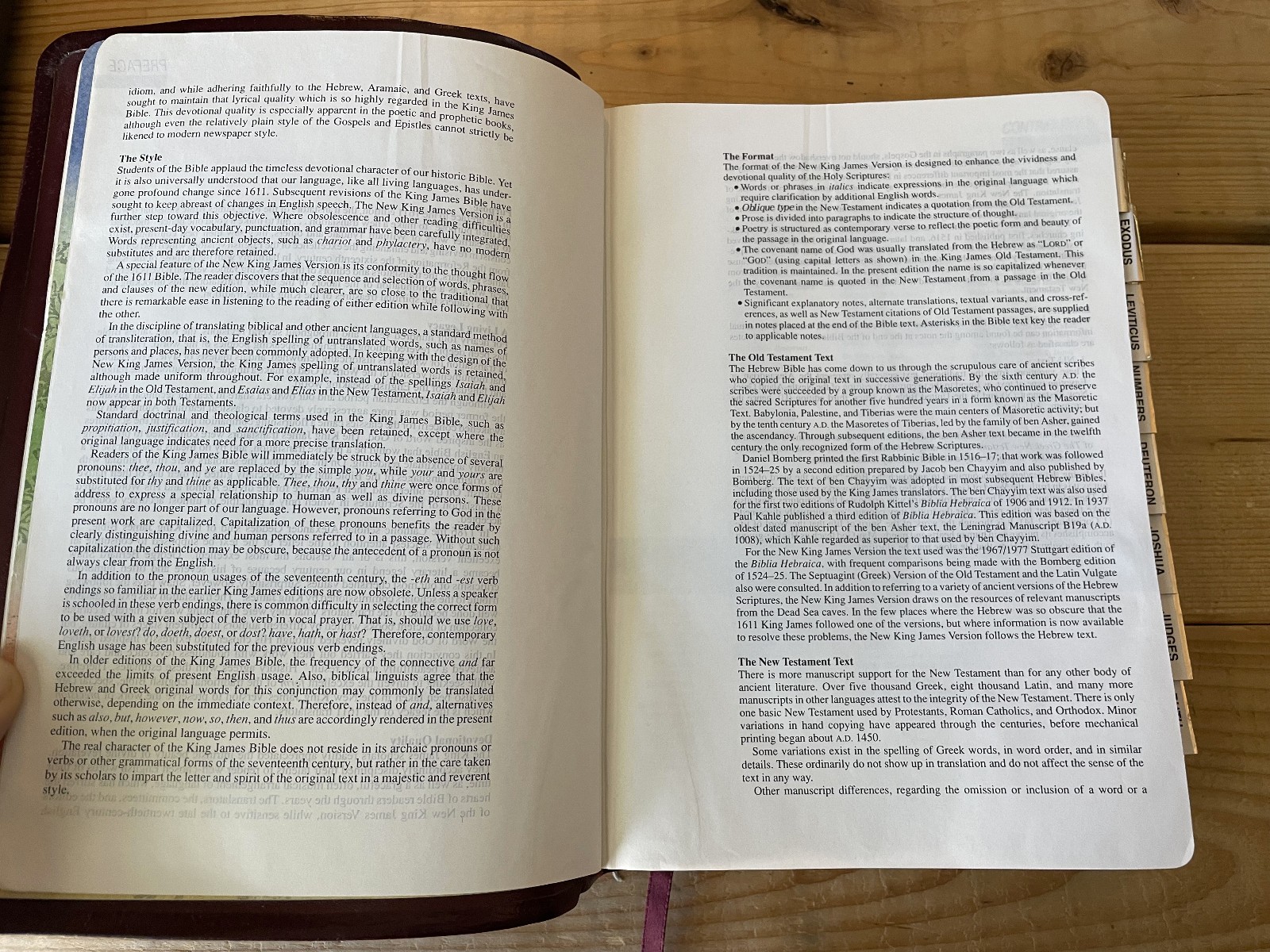 Tyndale KJV Life Application Study Bible Genuine Leather Edge Lined Maroon