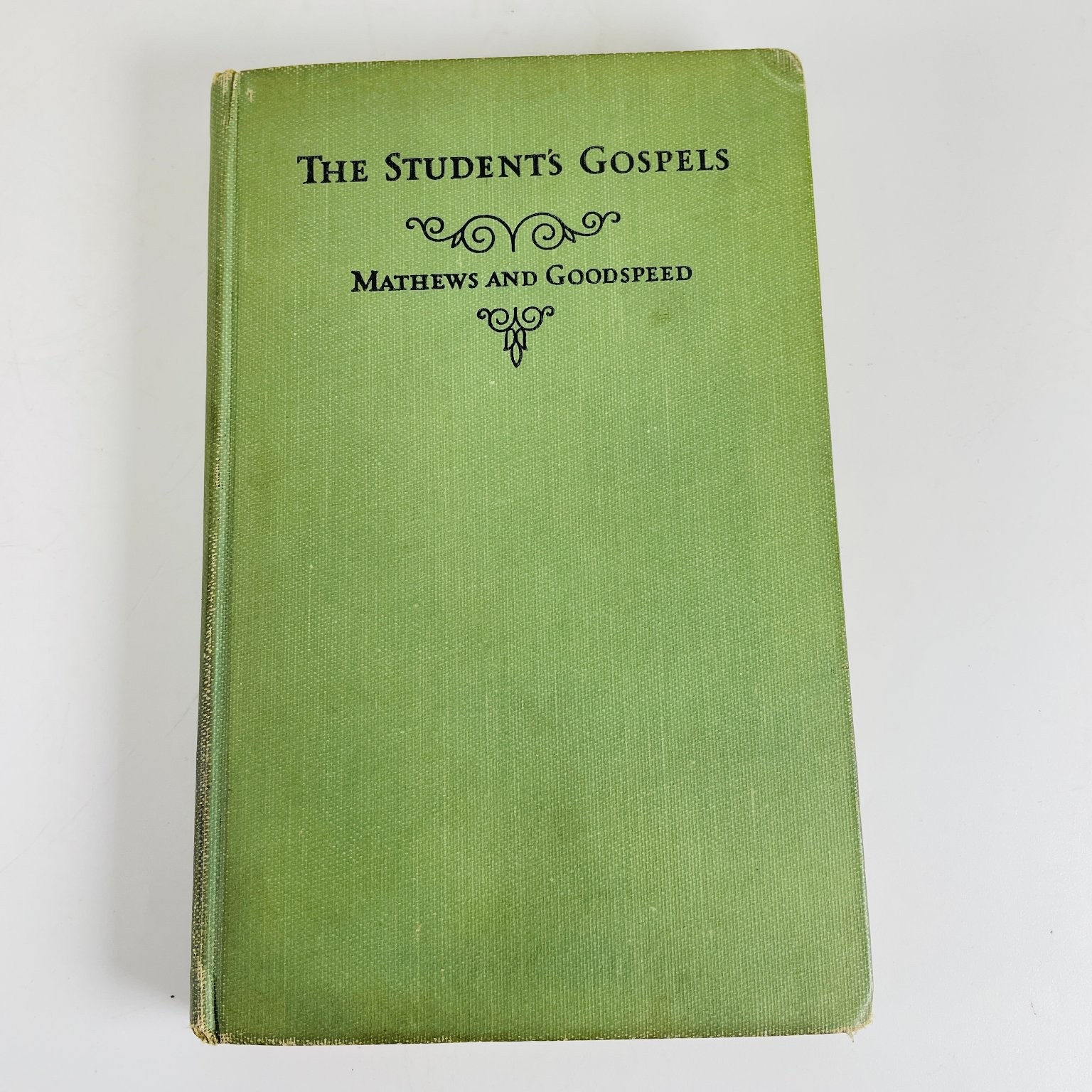 Student’s Gospels Mathews Goodspeed 1927 1st Ed Bible Study University Chicago