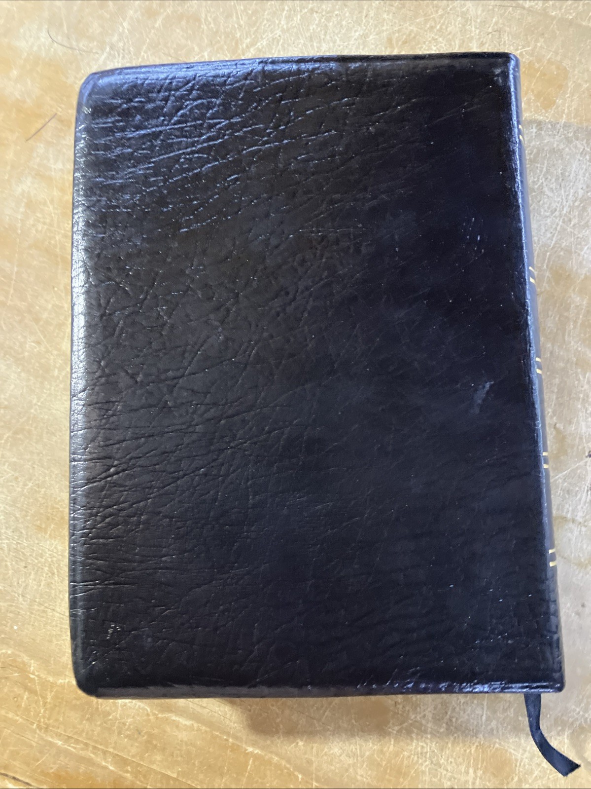 Rare 1988 Kirkbride Thompson Chain-Reference Bible KJV Handy Sz Genuine Leather