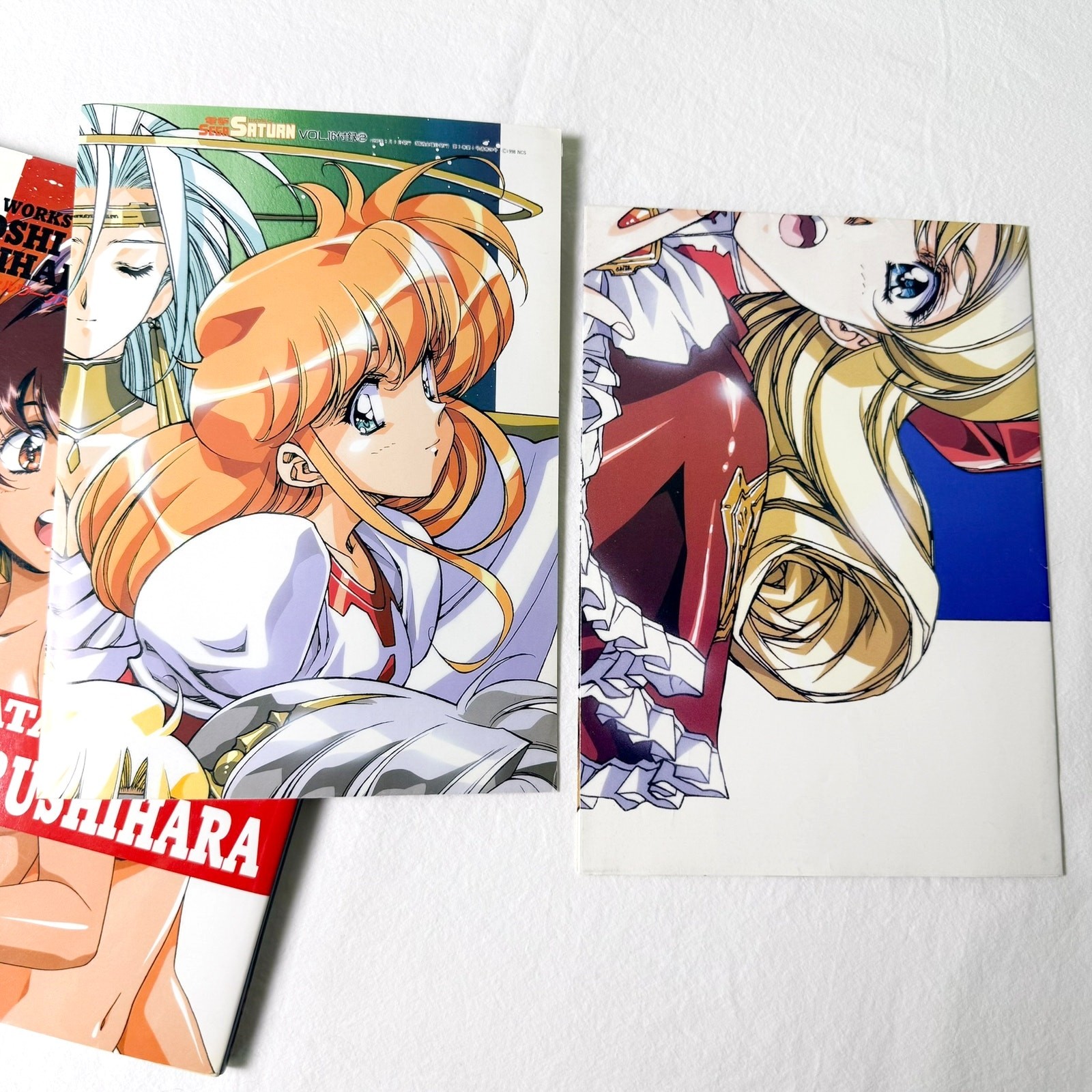 SATOSHI URUSHIHARA CELL WORKS Anime Manga Art Book Japan – Posters included!