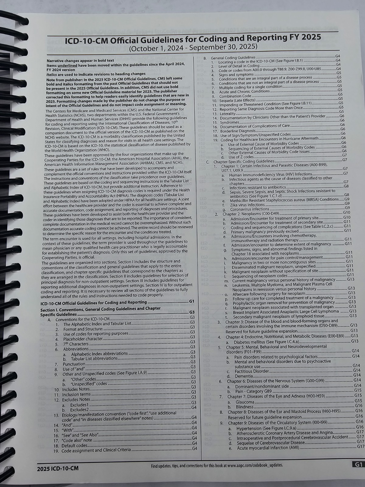 ICD-10-CM Expert Complete Code Set 2025 – Spiral-bound, by AAPC