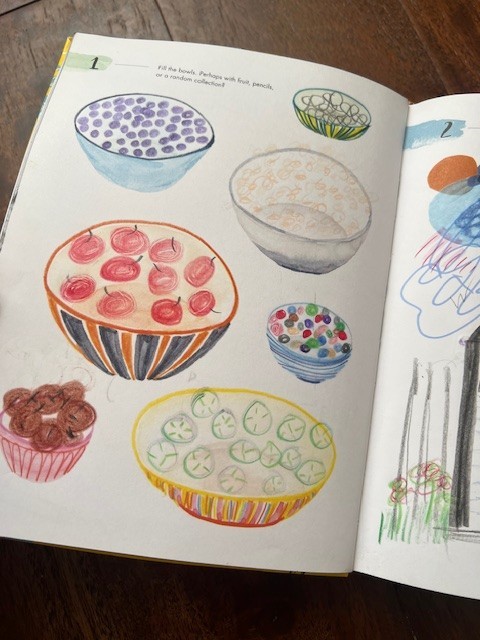 365 Days of Creativity Inspire Your Imagination with Art Every Day Used 2 pages