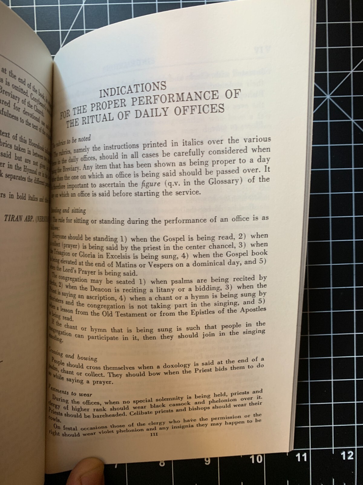 The Book of Hours of Common Prayers of the Armenian Apostolic Orthodox Church