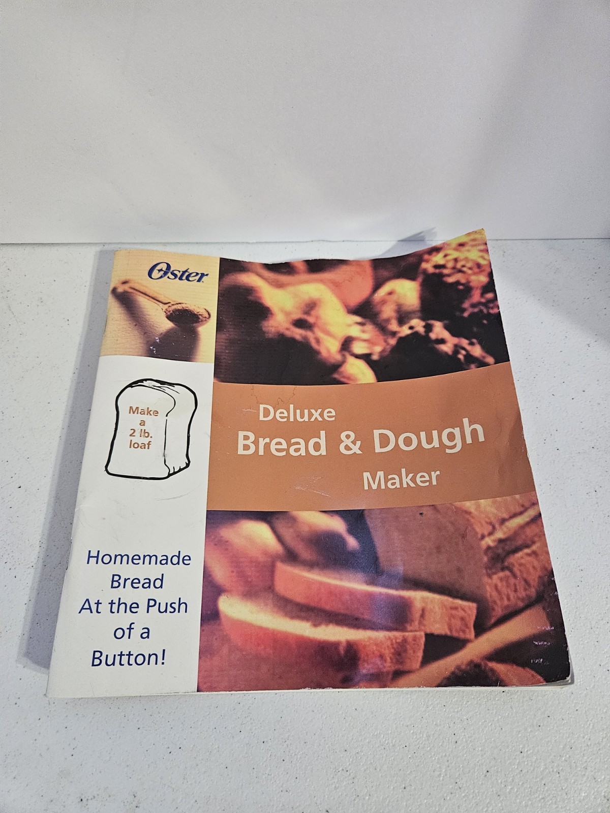 VTG Oster Deluxe Bread Dough Maker Manual + Recipes – BOOK ONLY – 72 Pages