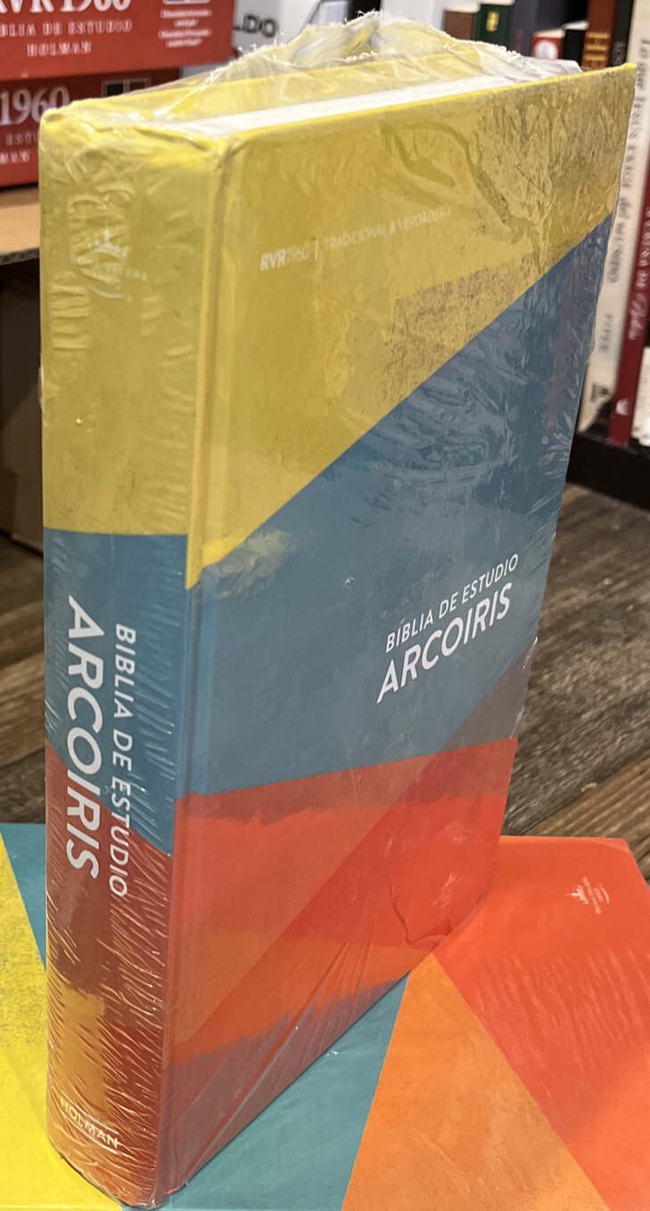 Biblia RVR 1960 de Estudio Arco Iris Multicolor Tapa Dura