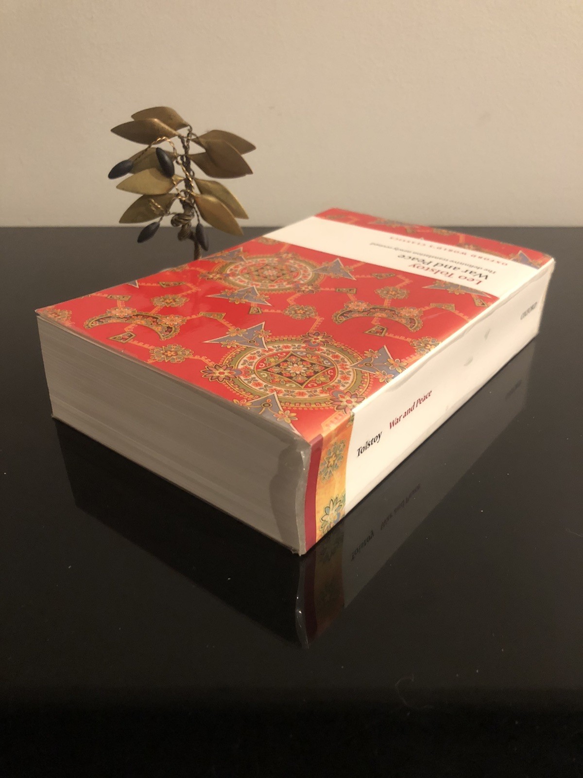 Leo Tolstoy War And Peace Oxford World’s Classics UK 2010 Edition Sec.Print SCLN